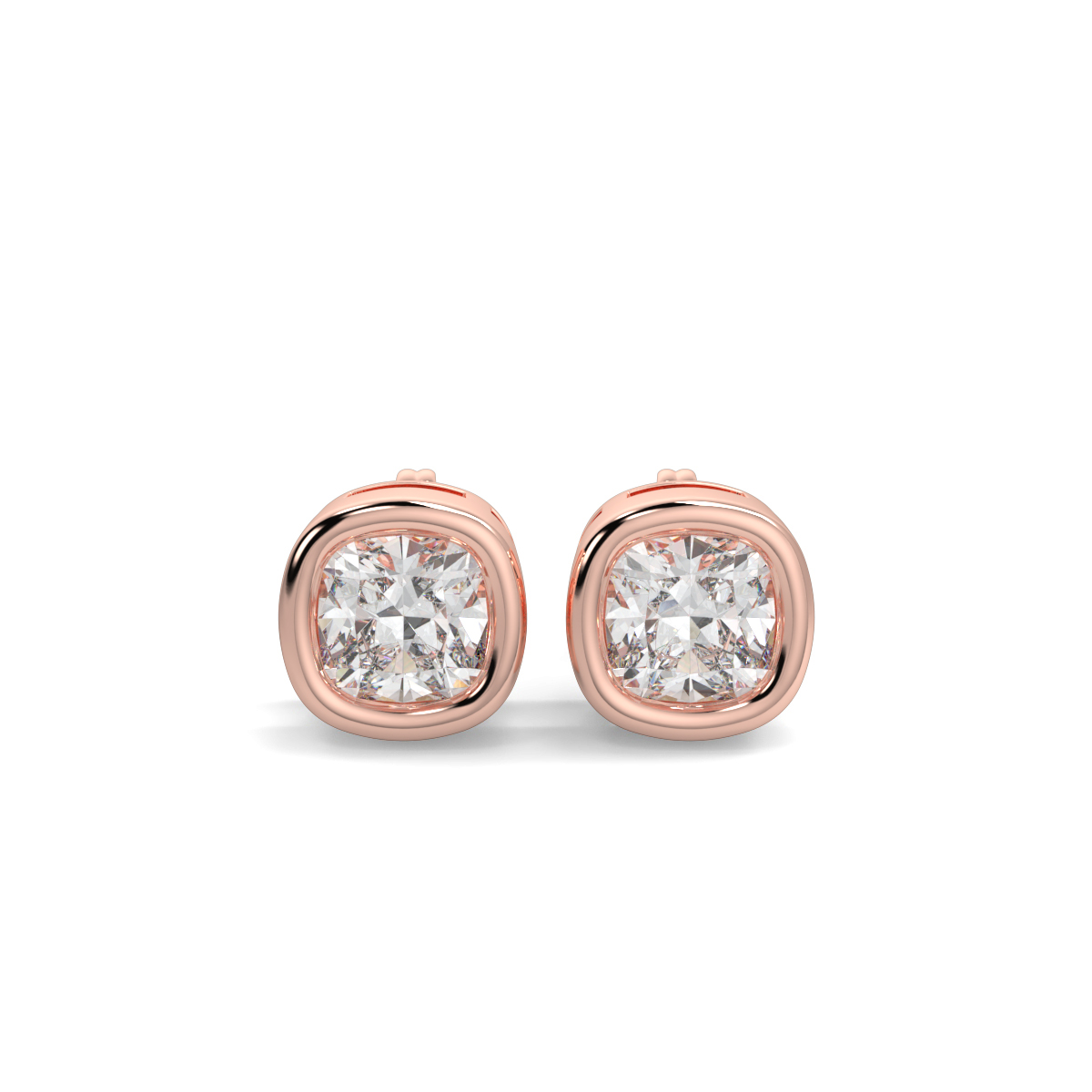 Solitaire Diamond Earrings