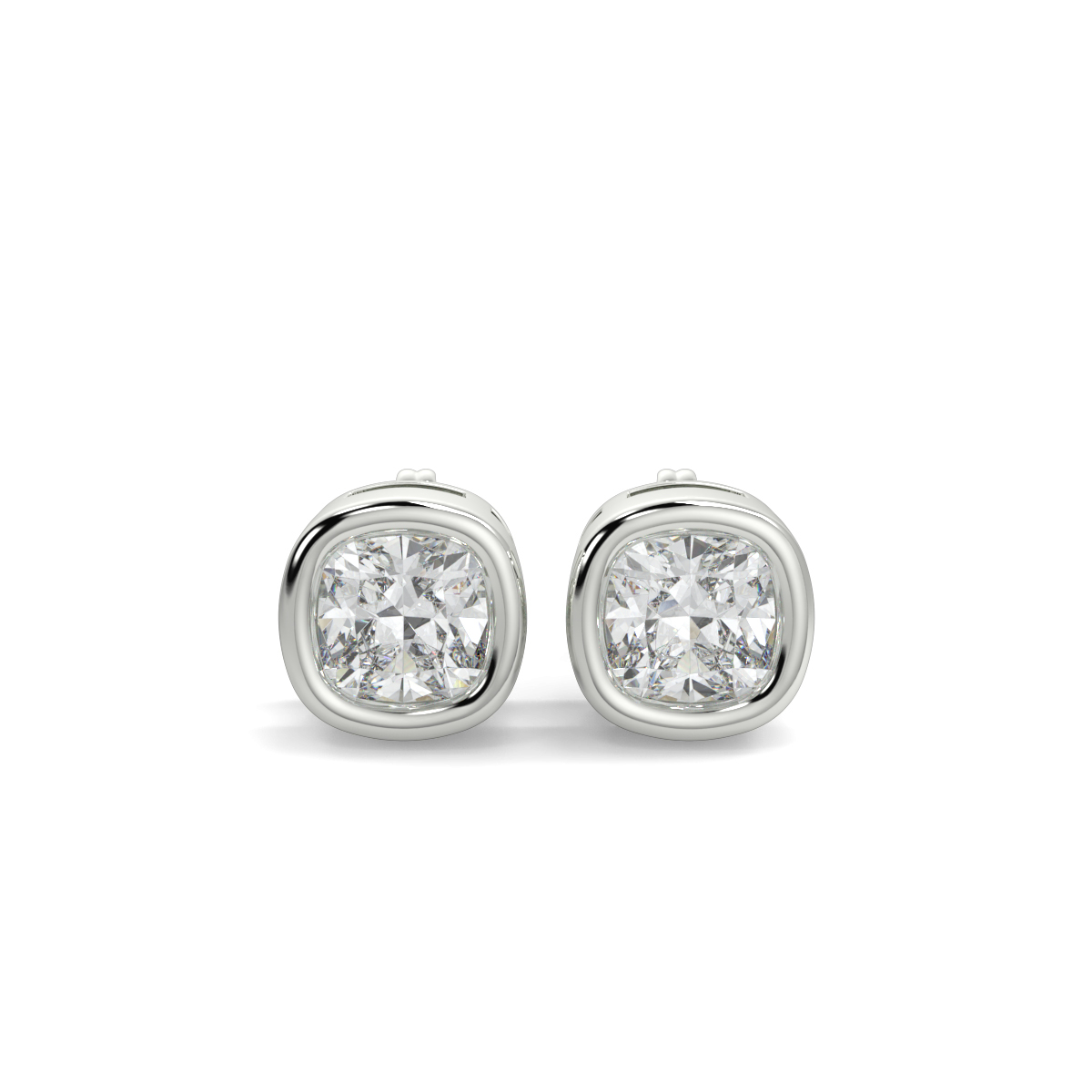 Solitaire Diamond Earrings