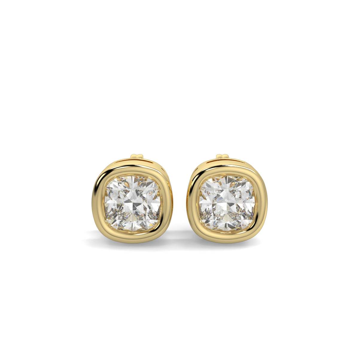 Solitaire Diamond Earrings