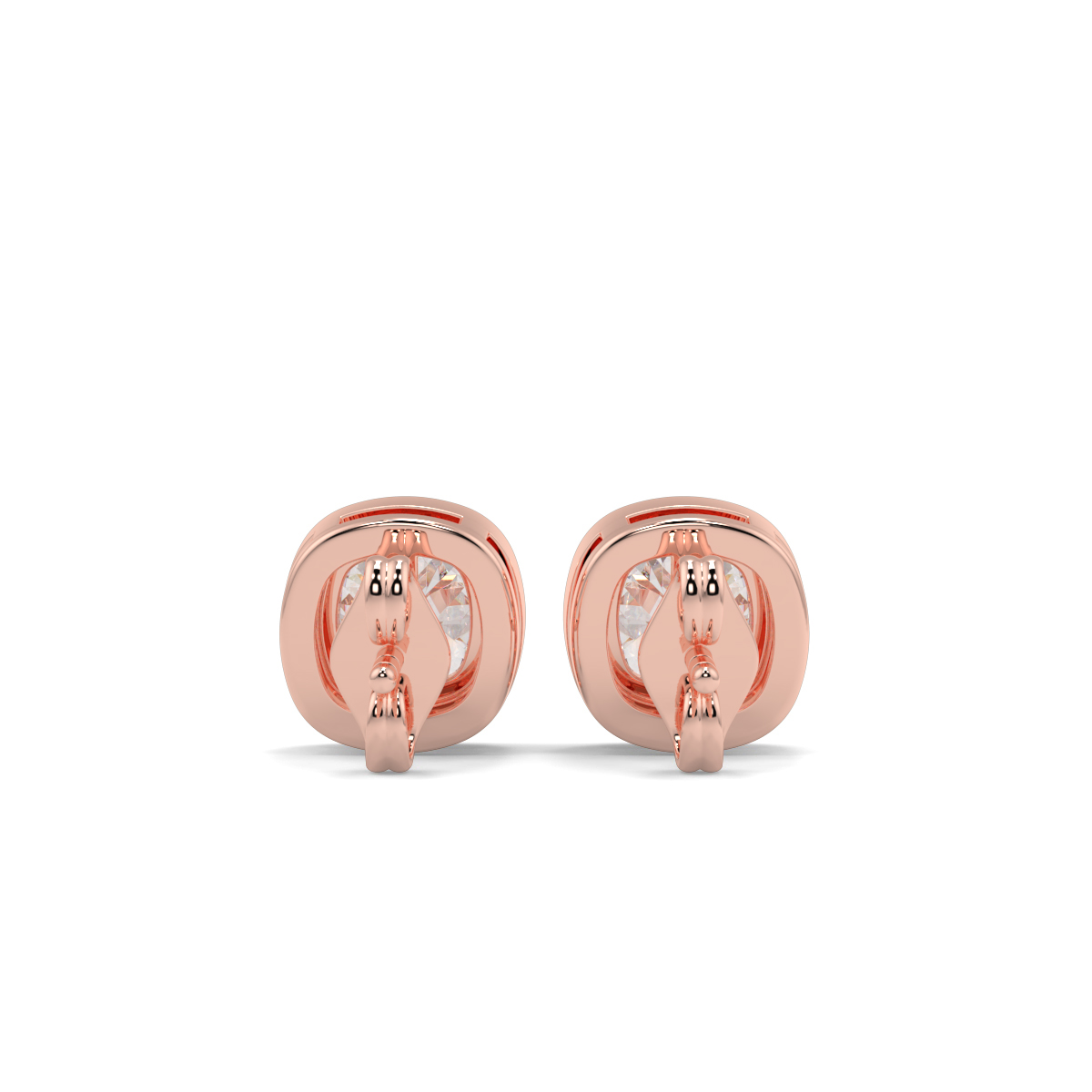 Solitaire Diamond Earrings