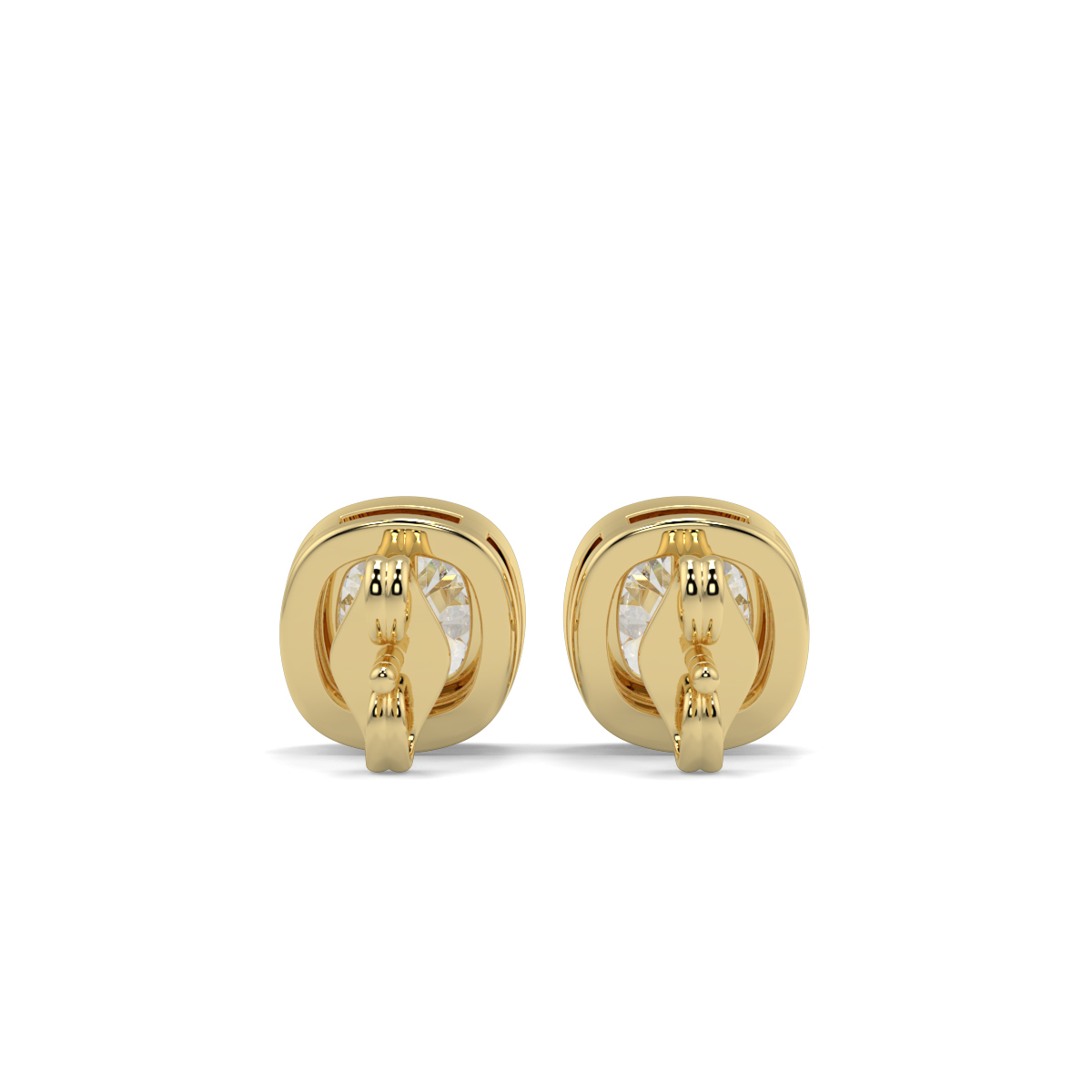 Solitaire Diamond Earrings