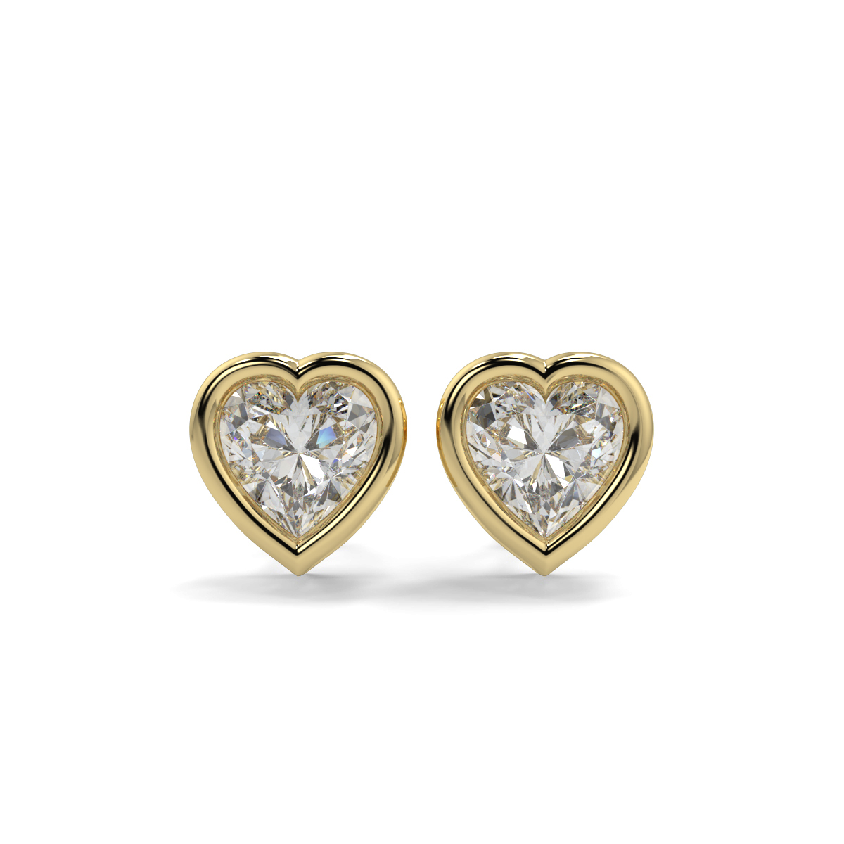 Solitaire Diamond Earrings