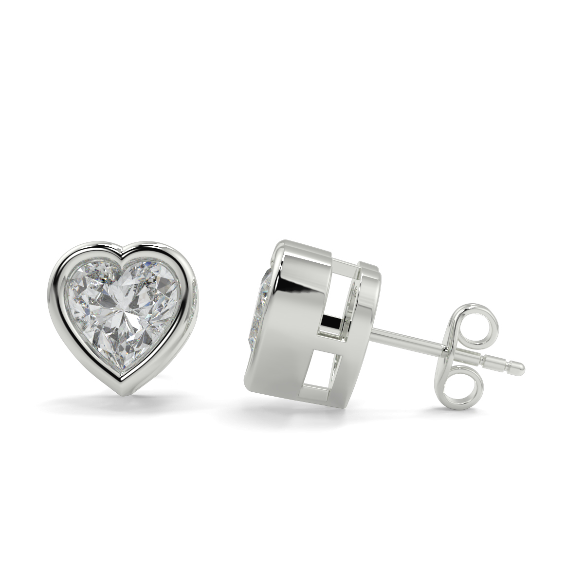 Solitaire Diamond Earrings