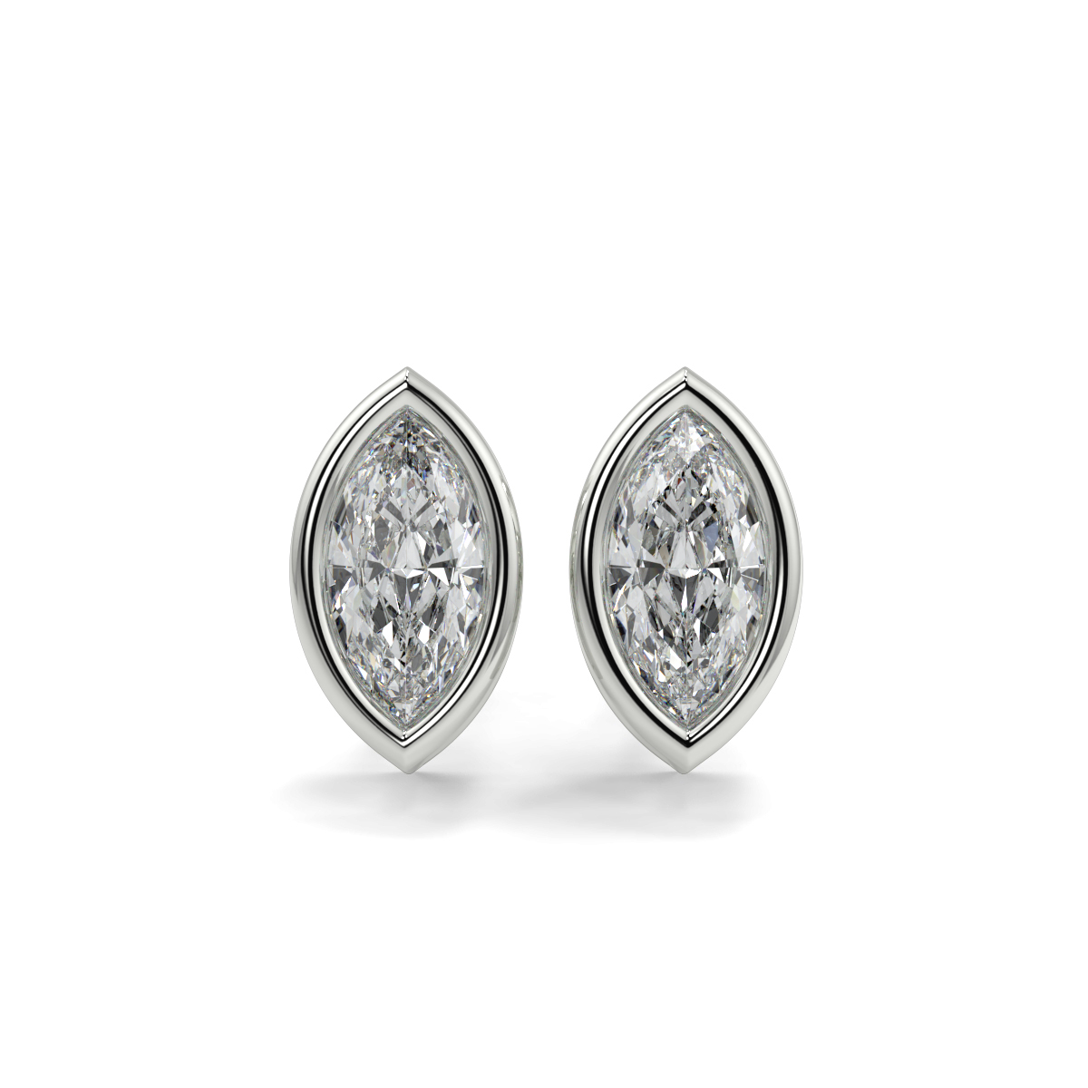 Solitaire Diamond Earrings