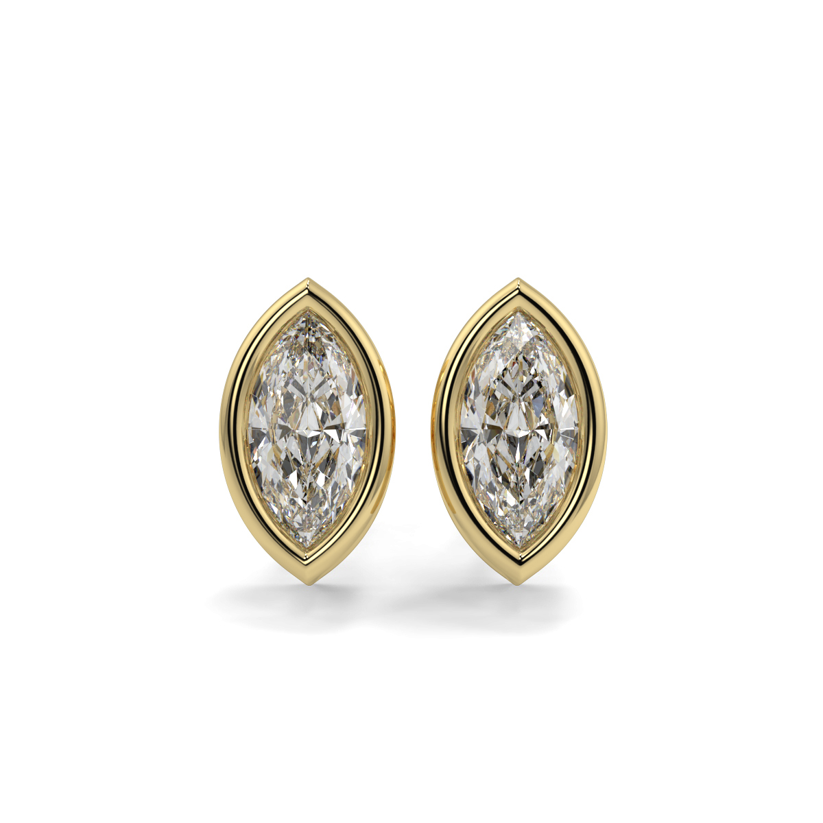 Solitaire Diamond Earrings