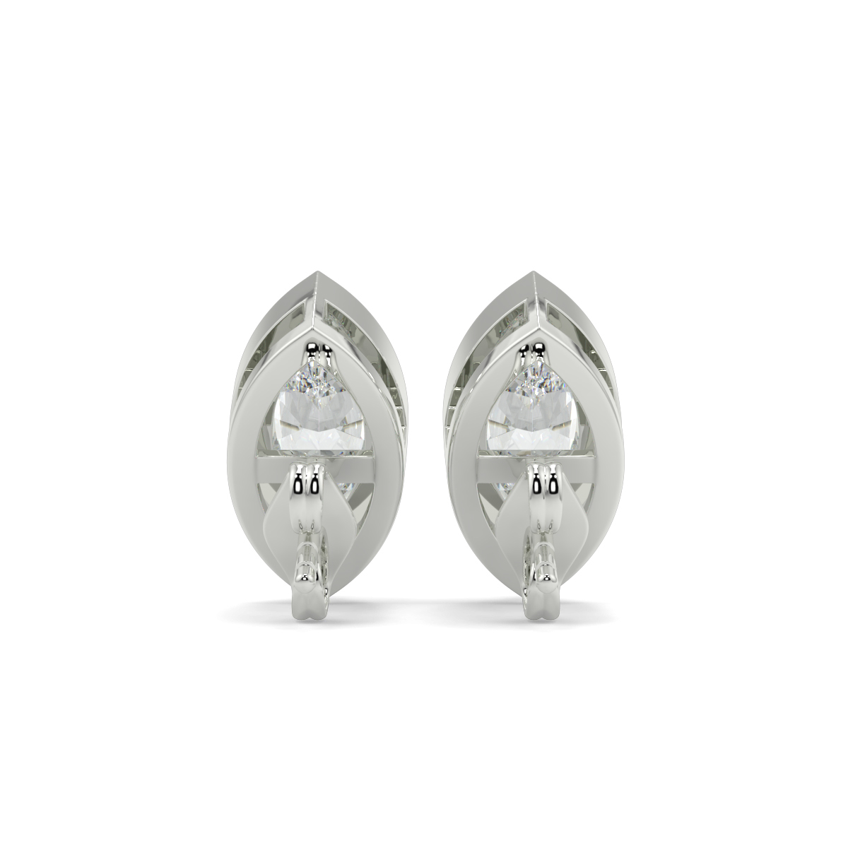 Solitaire Diamond Earrings