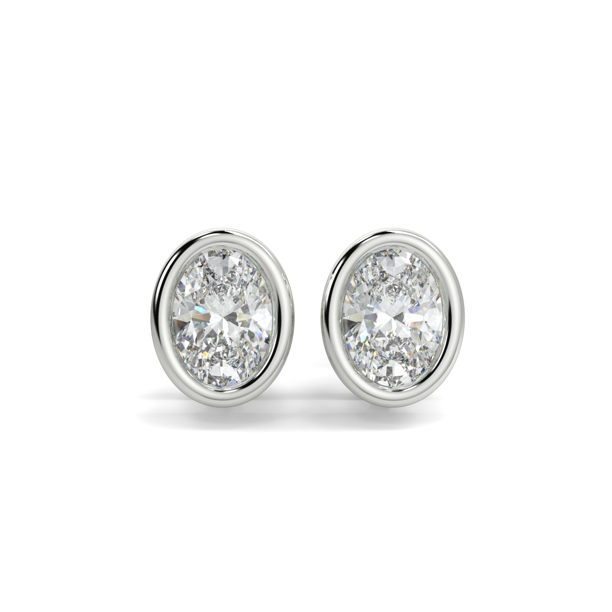 Solitaire Diamond Earrings