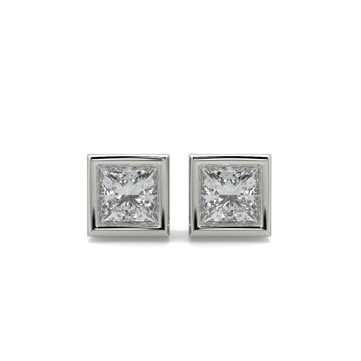 Solitaire Diamond Earrings
