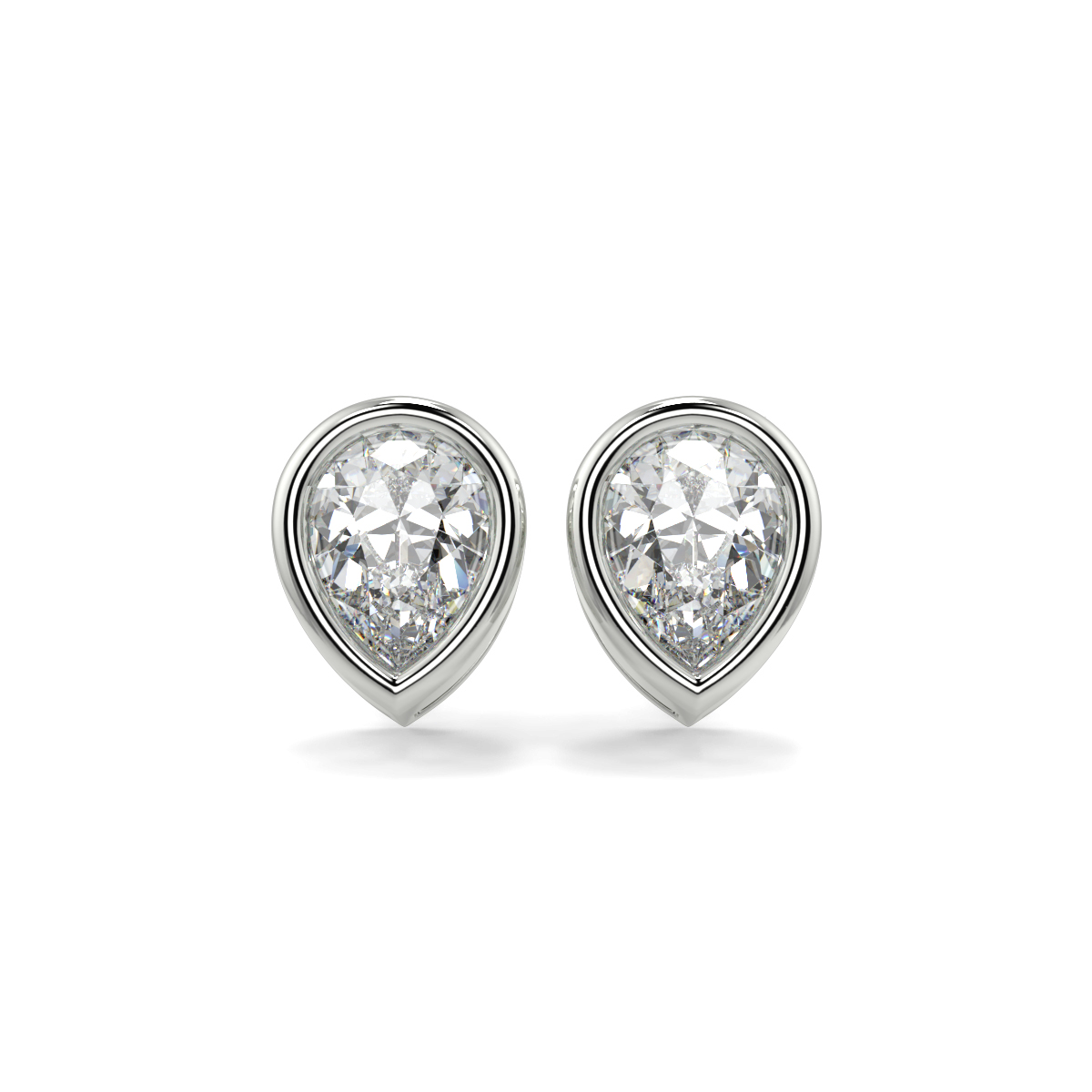 Solitaire Diamond Earrings