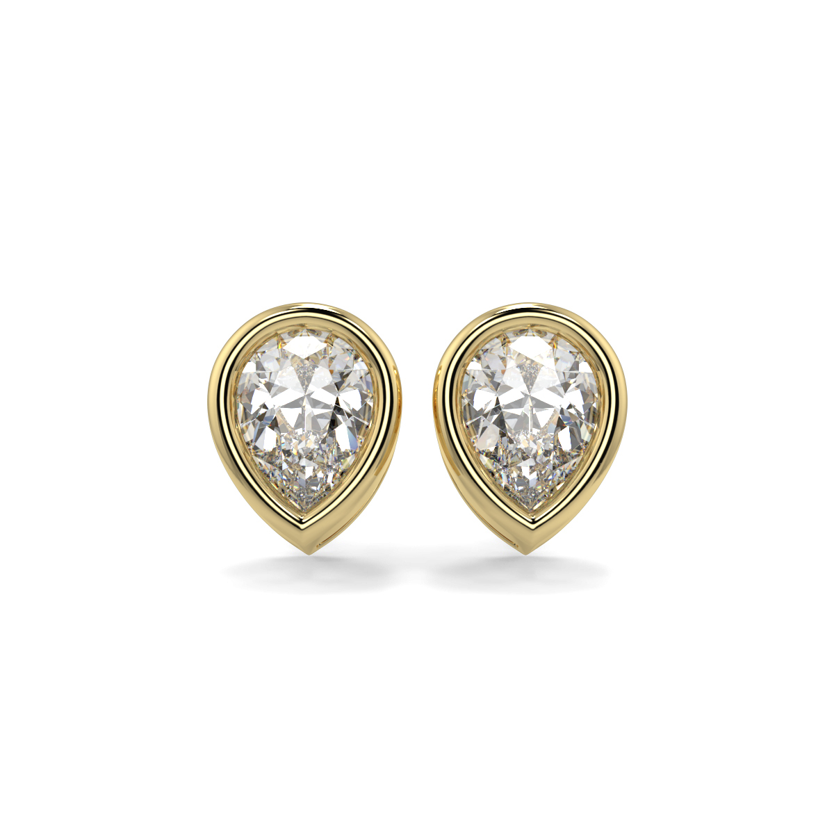 Solitaire Diamond Earrings