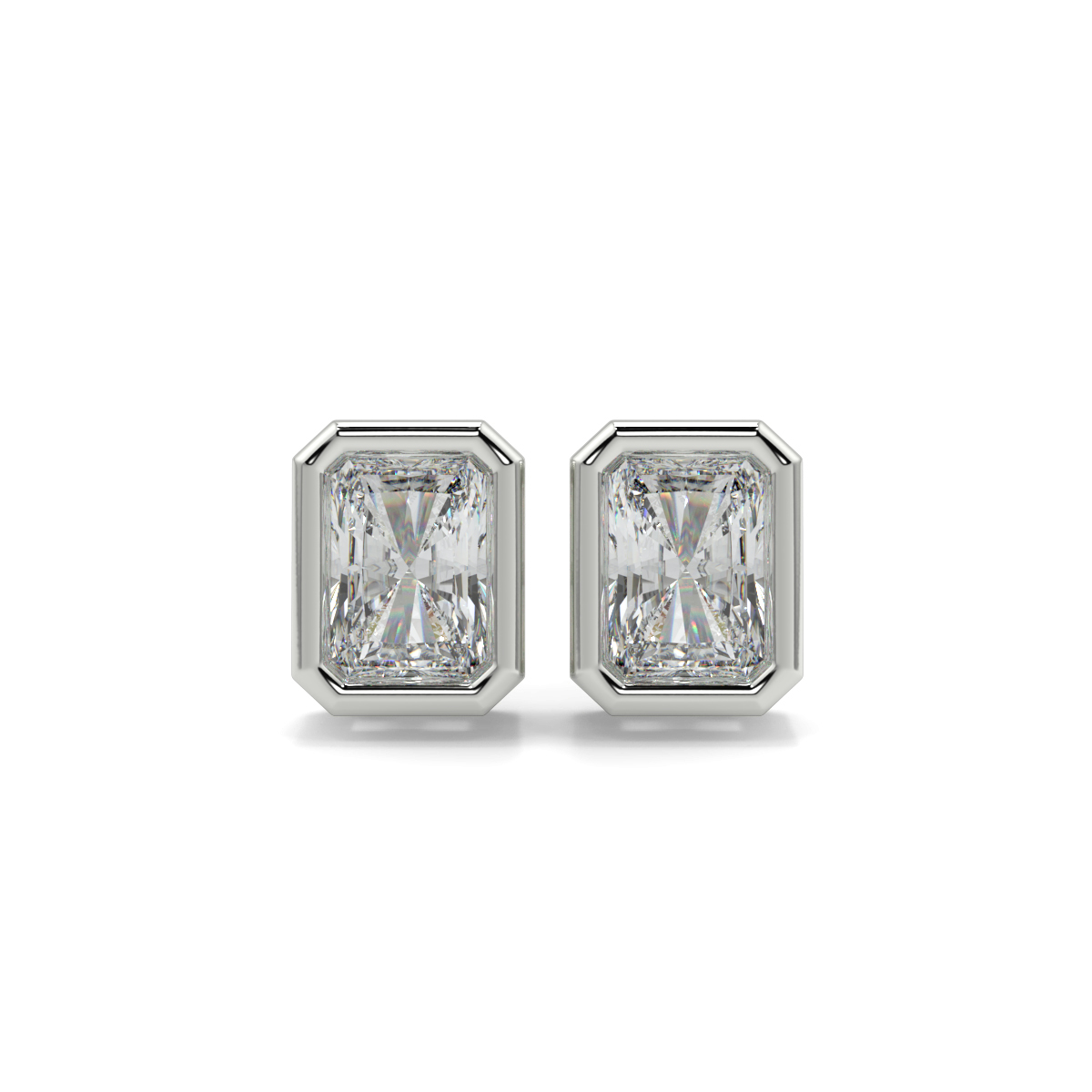 Solitaire Diamond Earrings