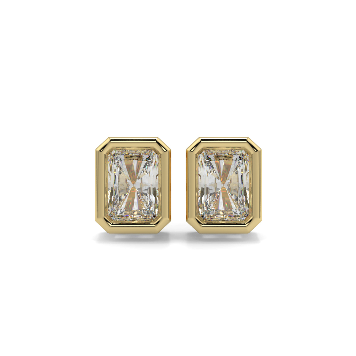 Solitaire Diamond Earrings