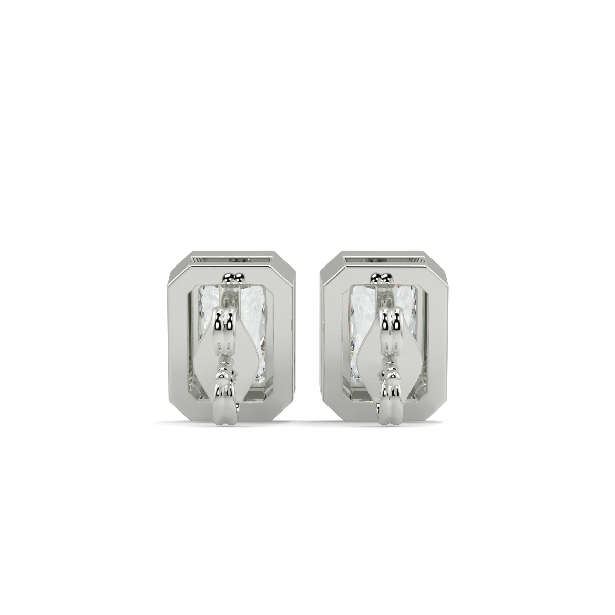 Solitaire Diamond Earrings
