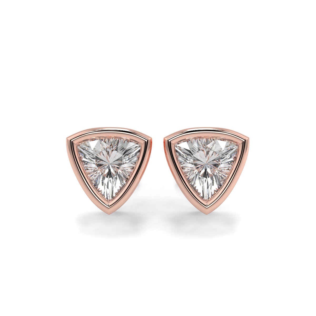 Solitaire Diamond Earrings