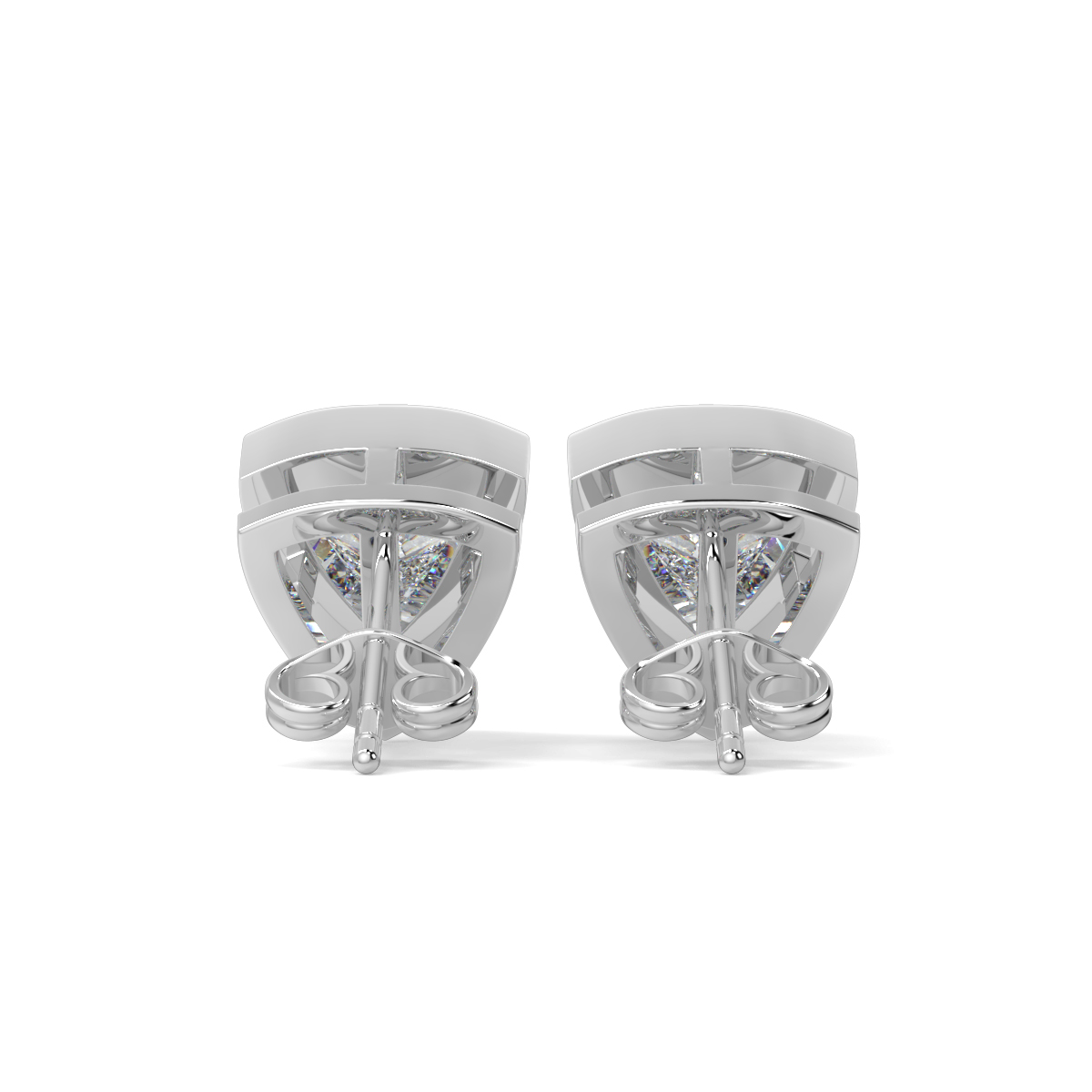 Solitaire Diamond Earrings