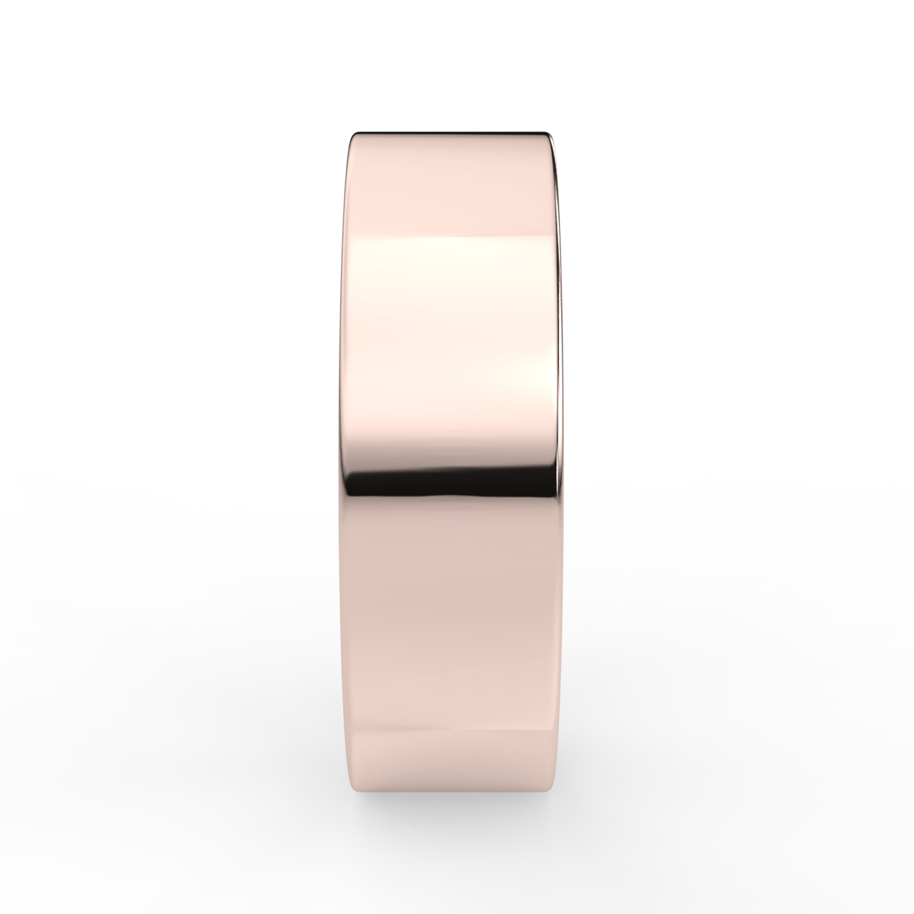 Flat Court Plain Wedding Band