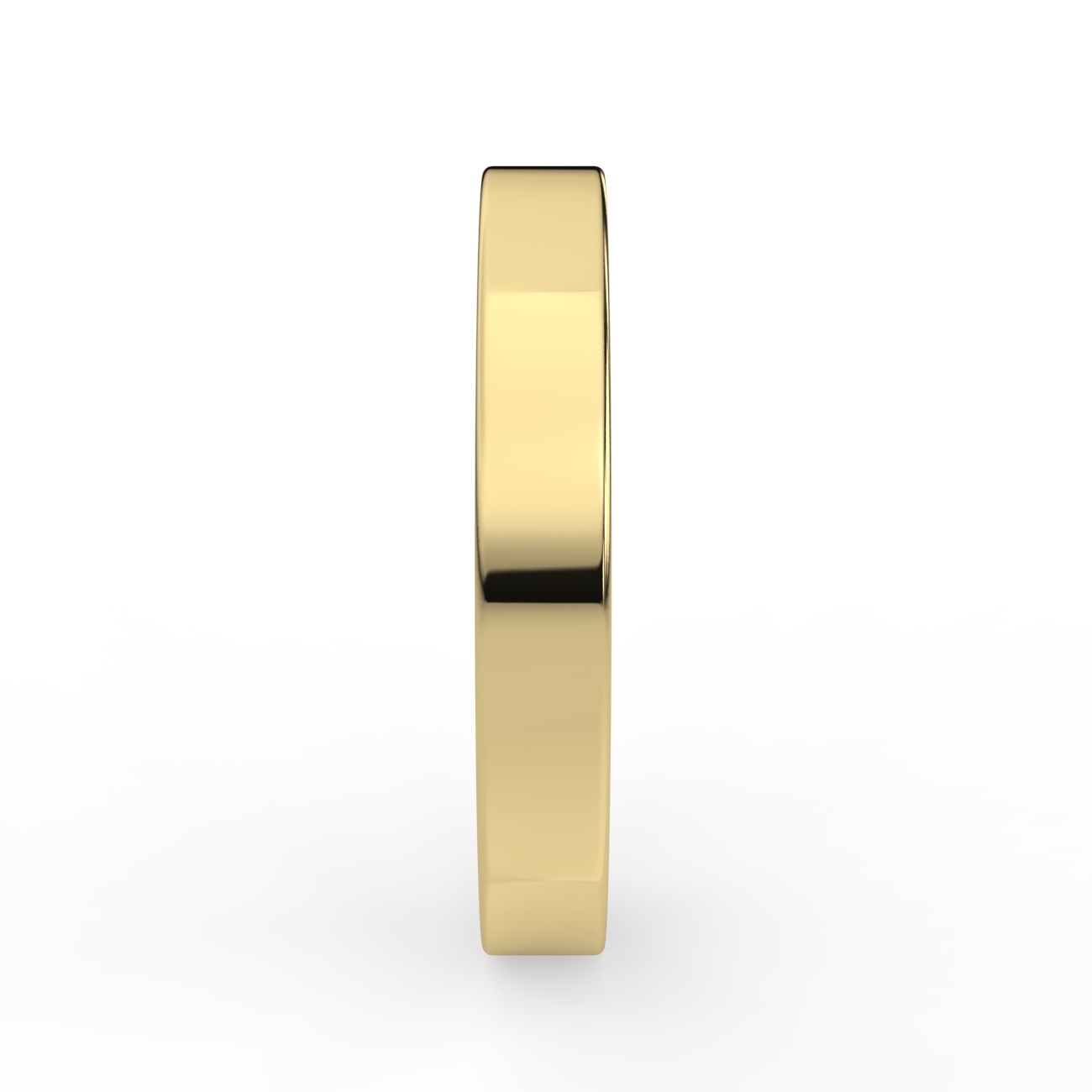 Flat Plain Wedding Band