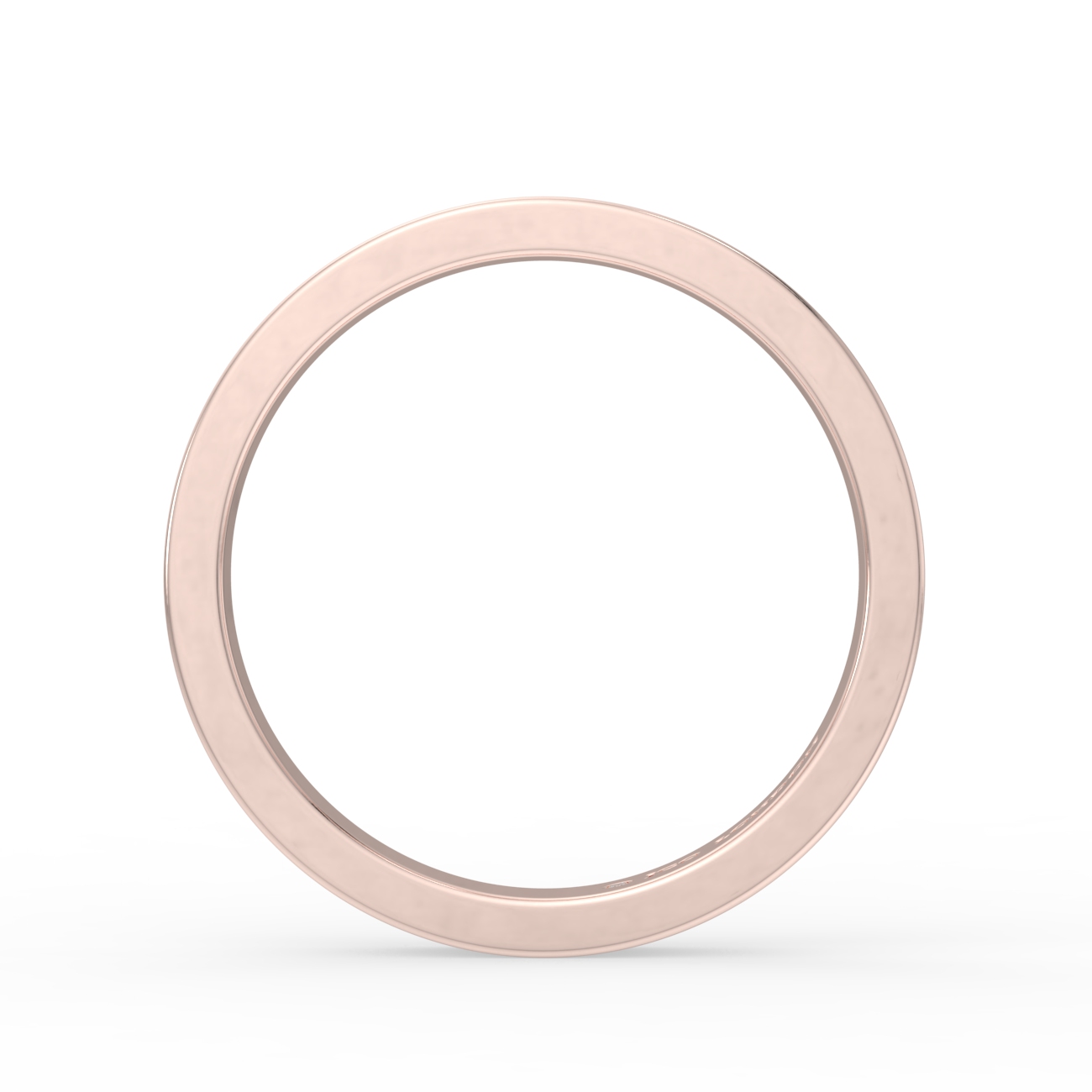 Flat Plain Wedding Band