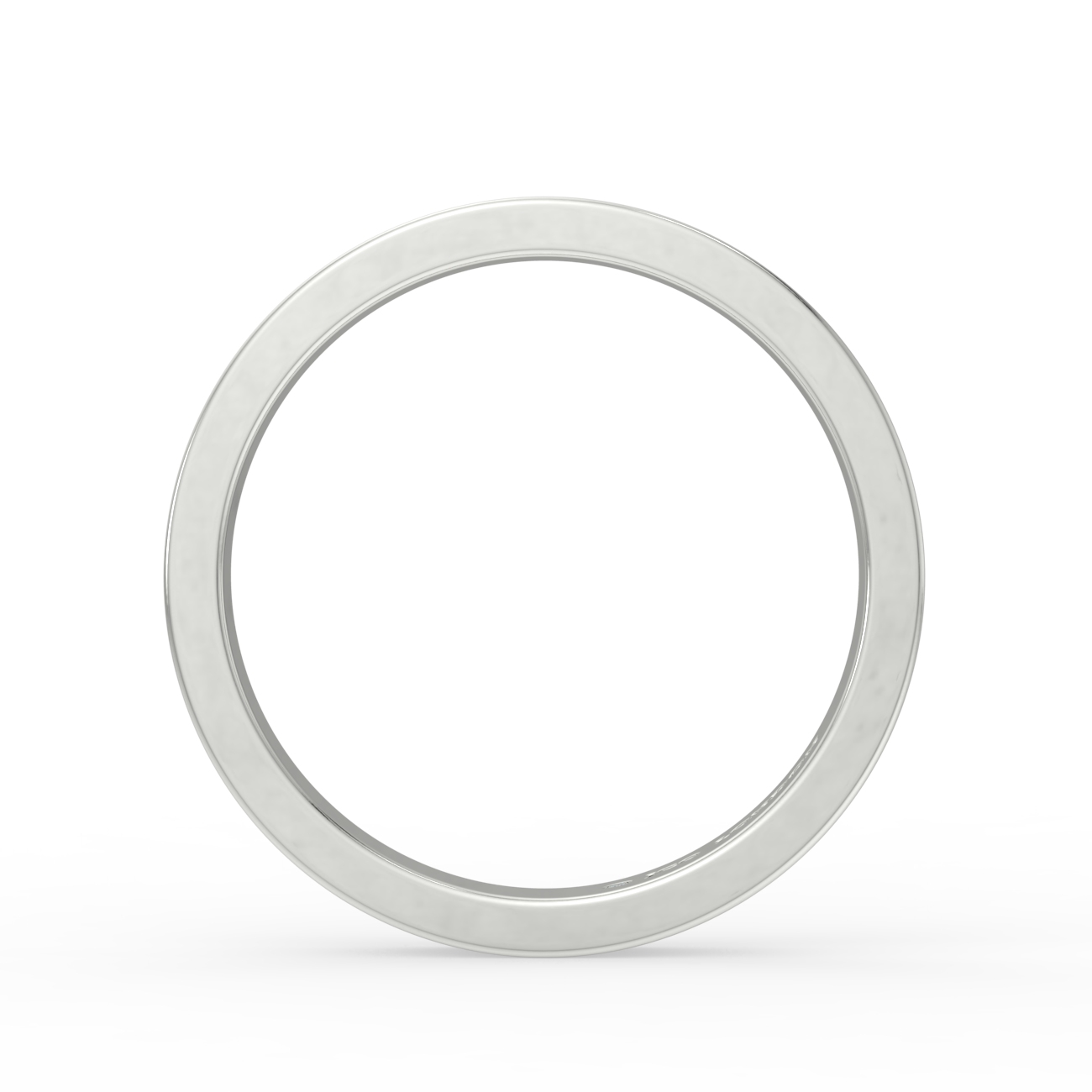 Flat Plain Wedding Band