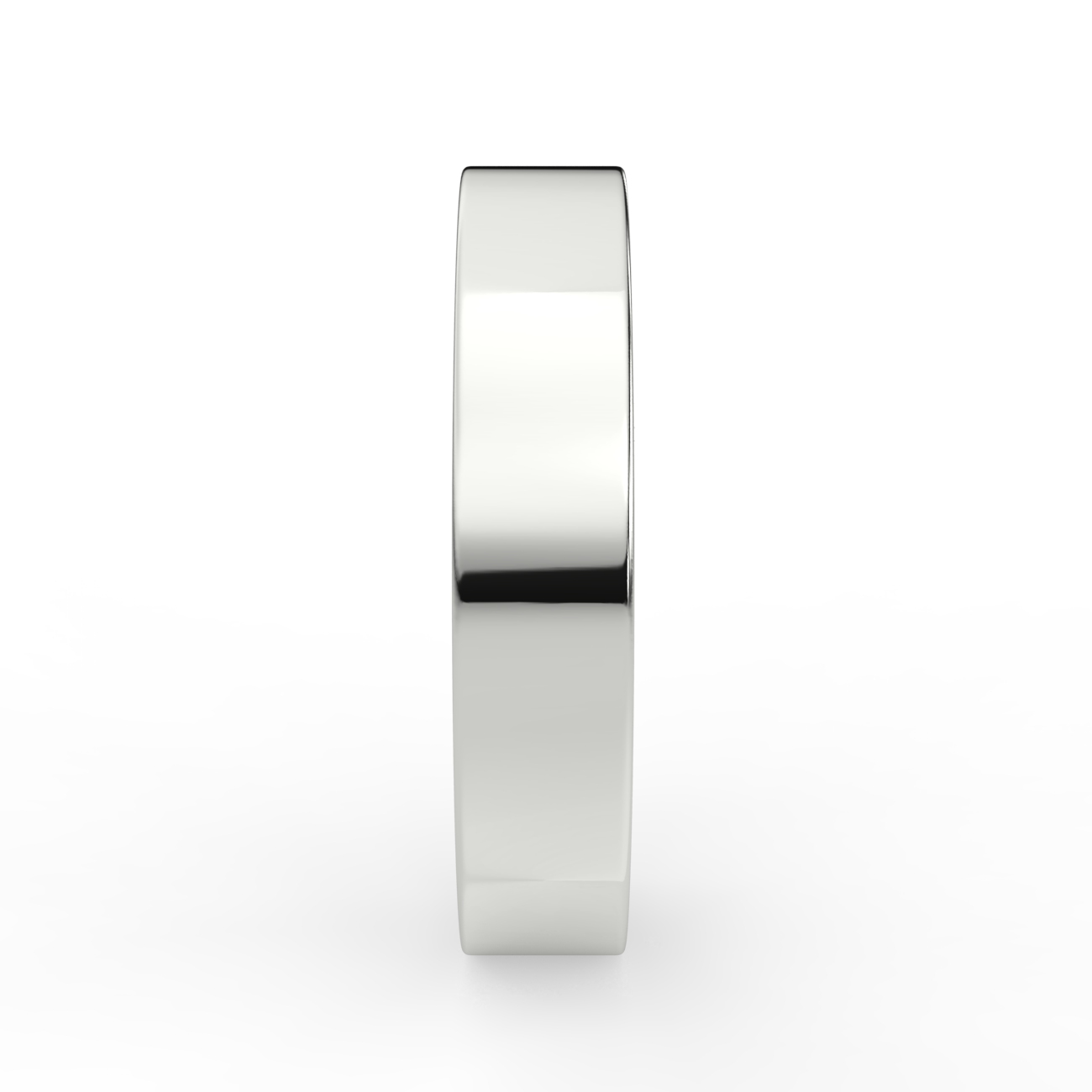 Flat Plain Wedding Band