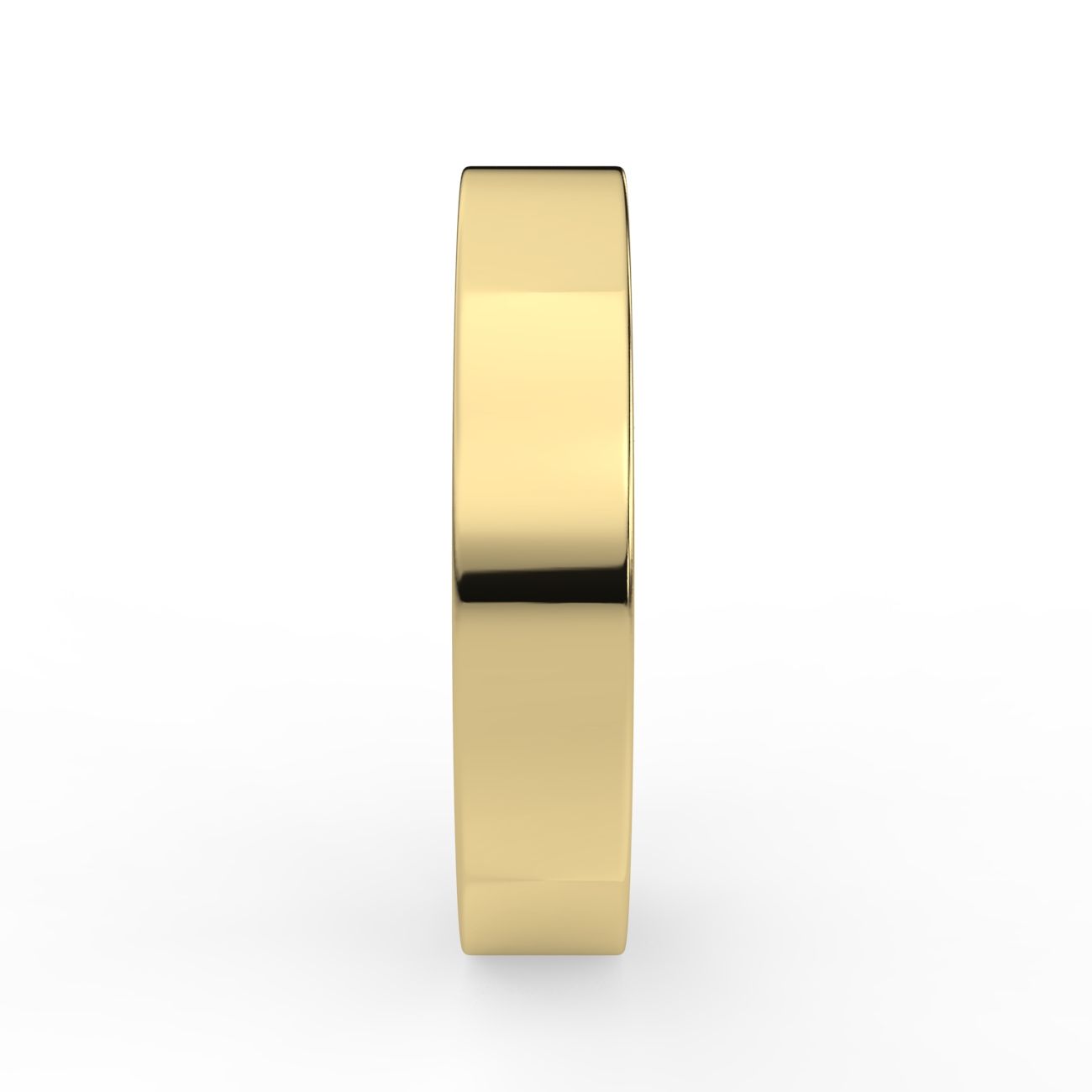 Flat Plain Wedding Band