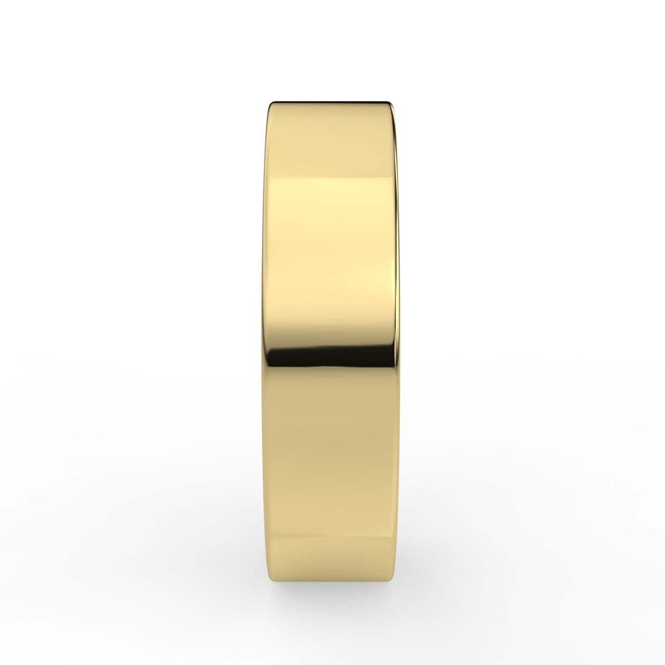 Flat Plain Wedding Band