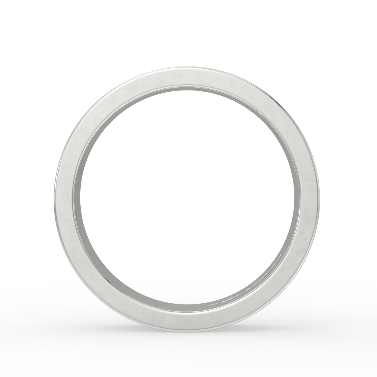 Flat Plain Wedding Band