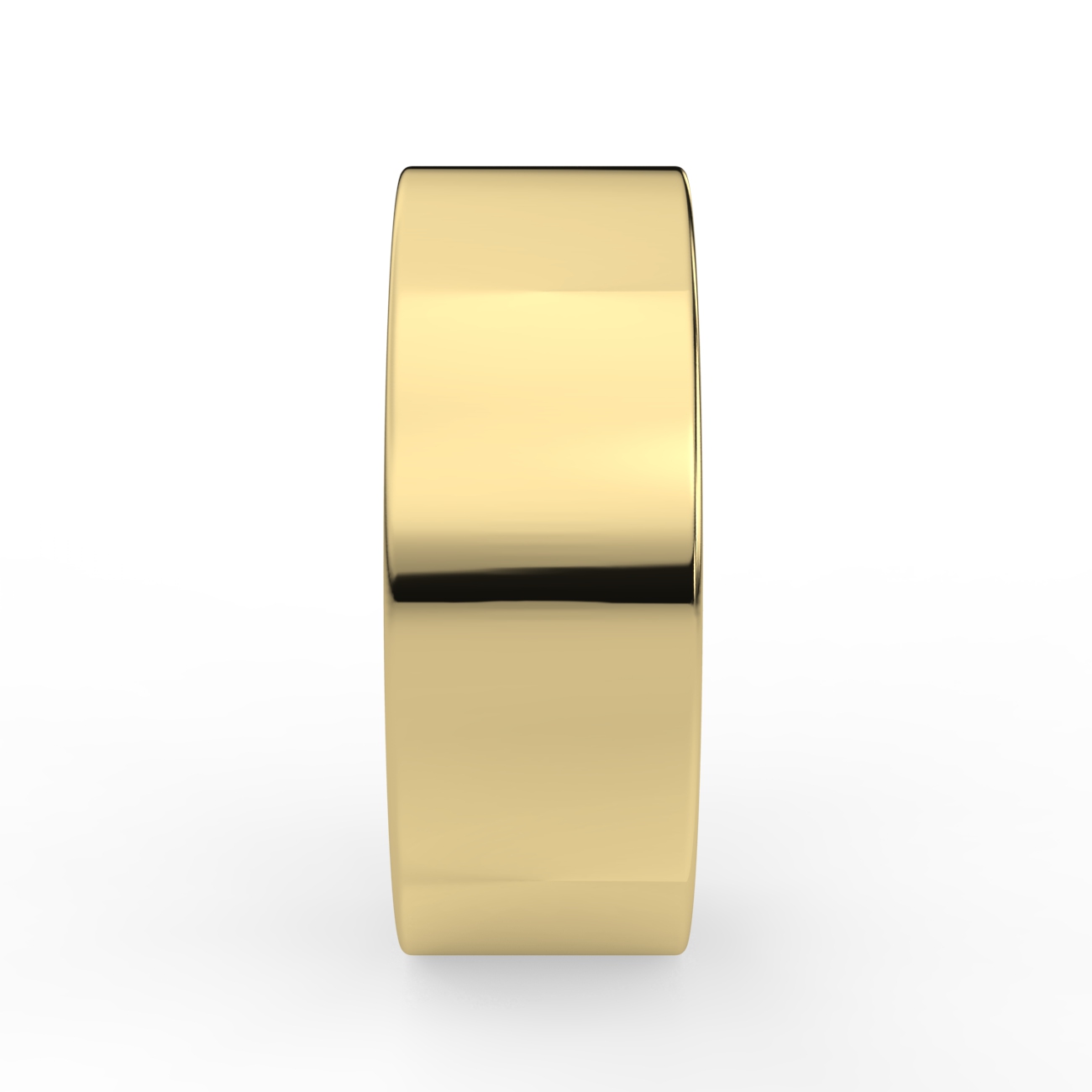 Flat Plain Wedding Band
