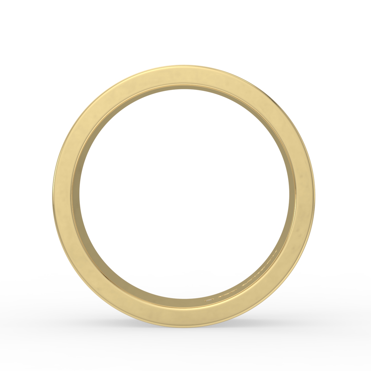 Flat Plain Wedding Band