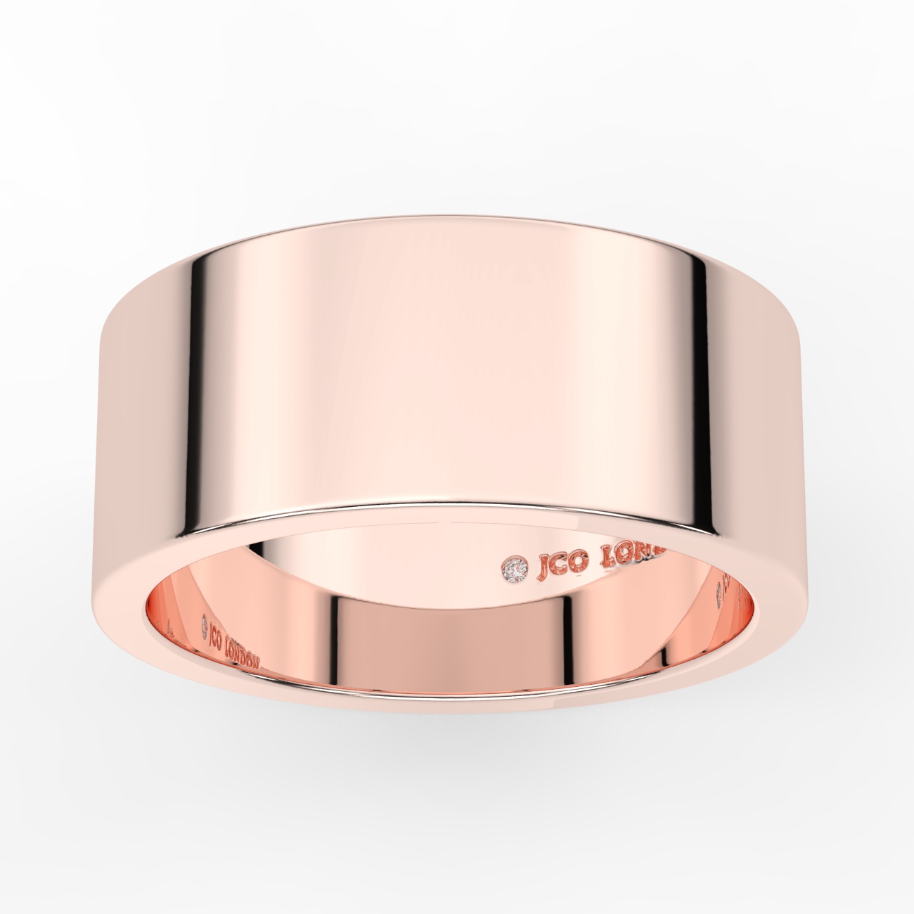 Flat Plain Wedding Band