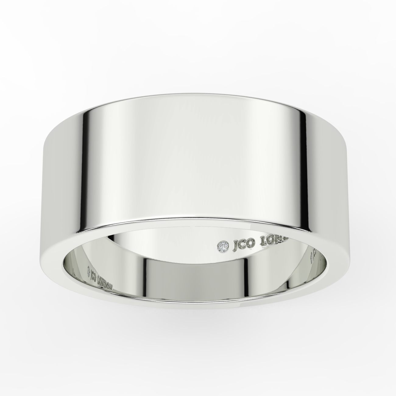 Flat Plain Wedding Band