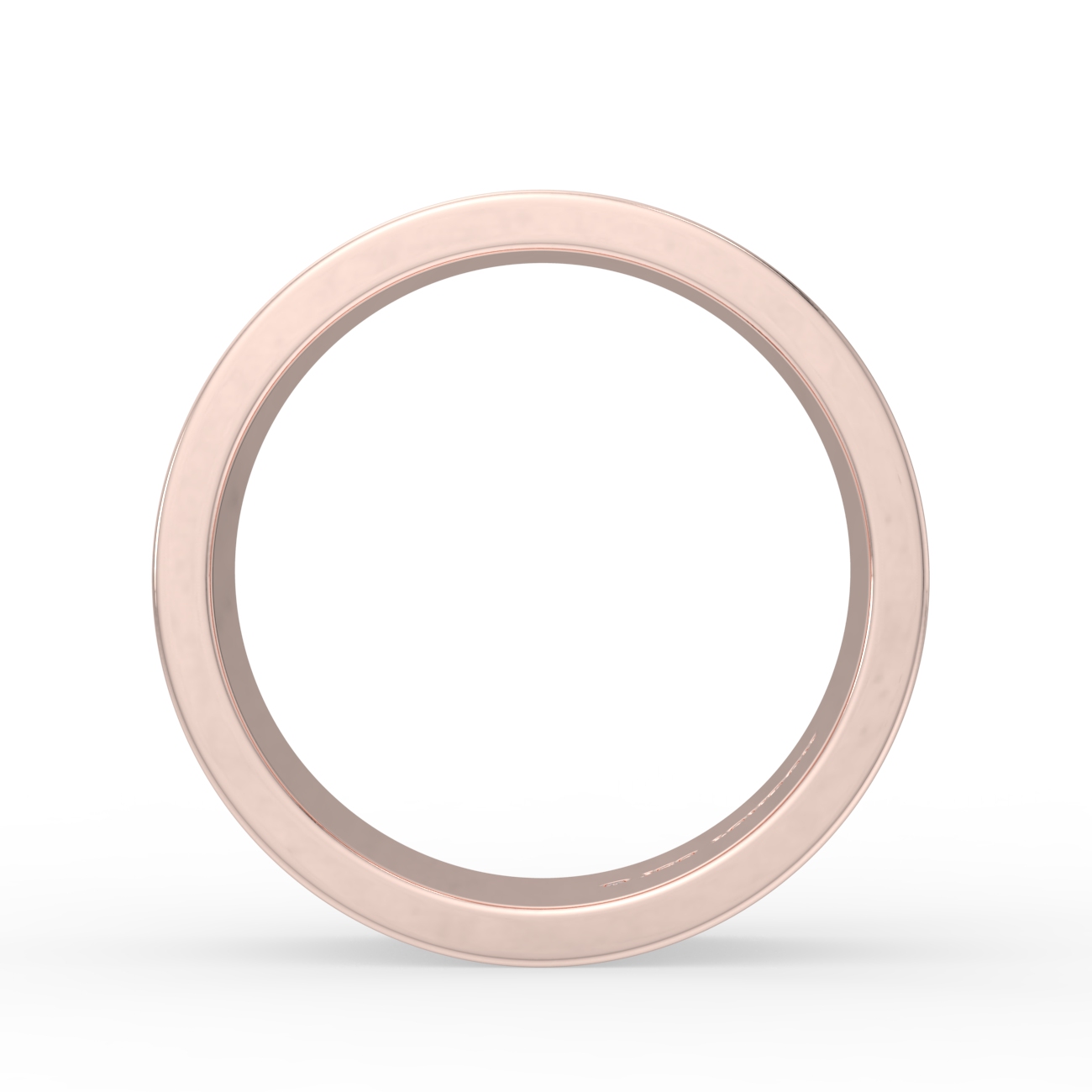 Flat Plain Wedding Band