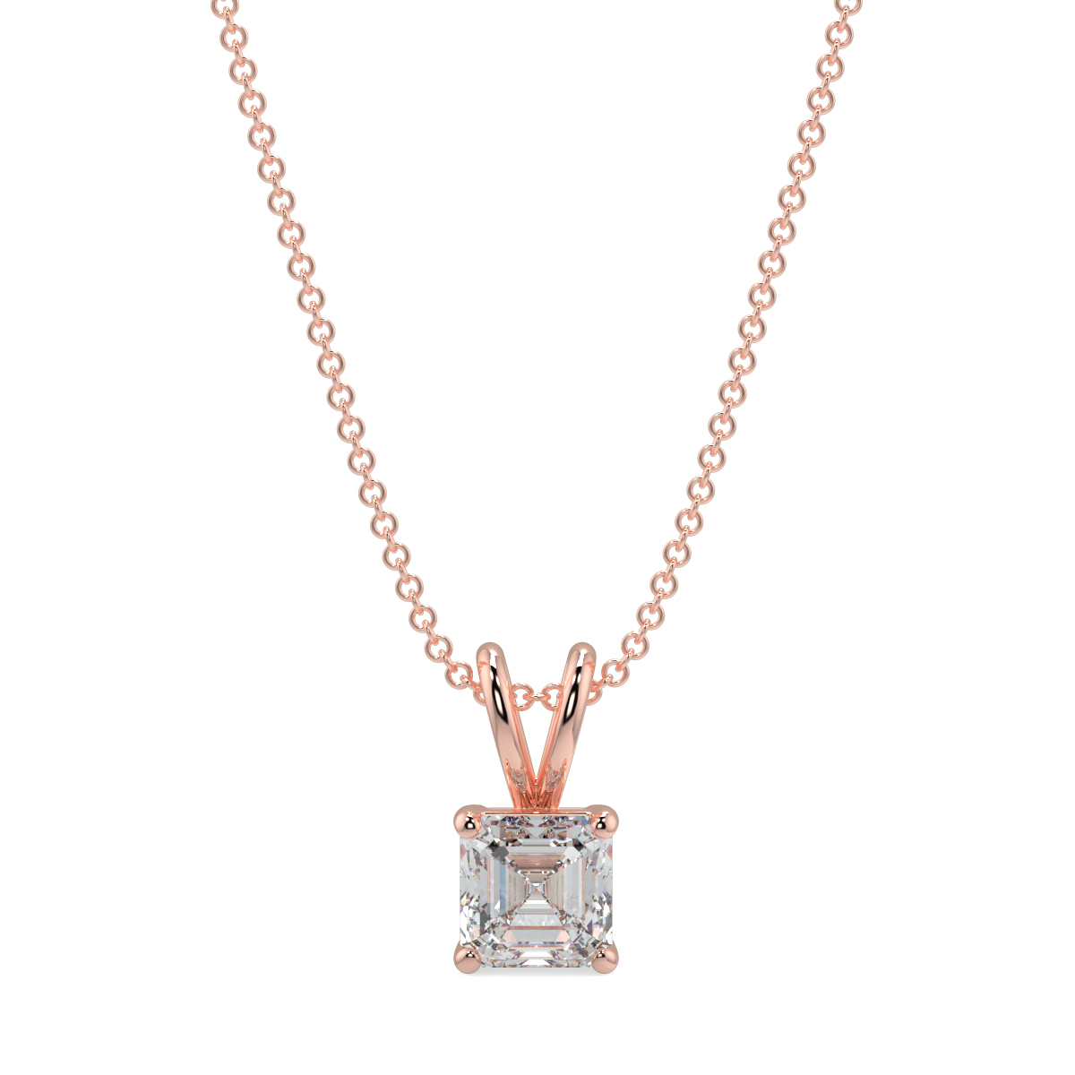 Solitaire Diamond Pendant