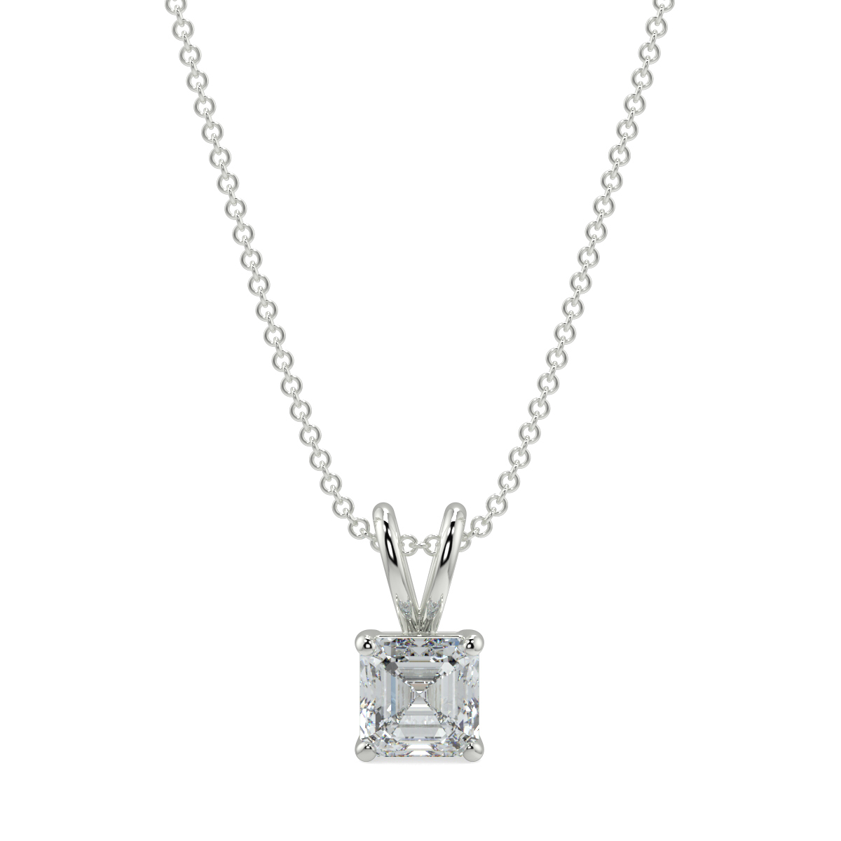 Solitaire Diamond Pendant