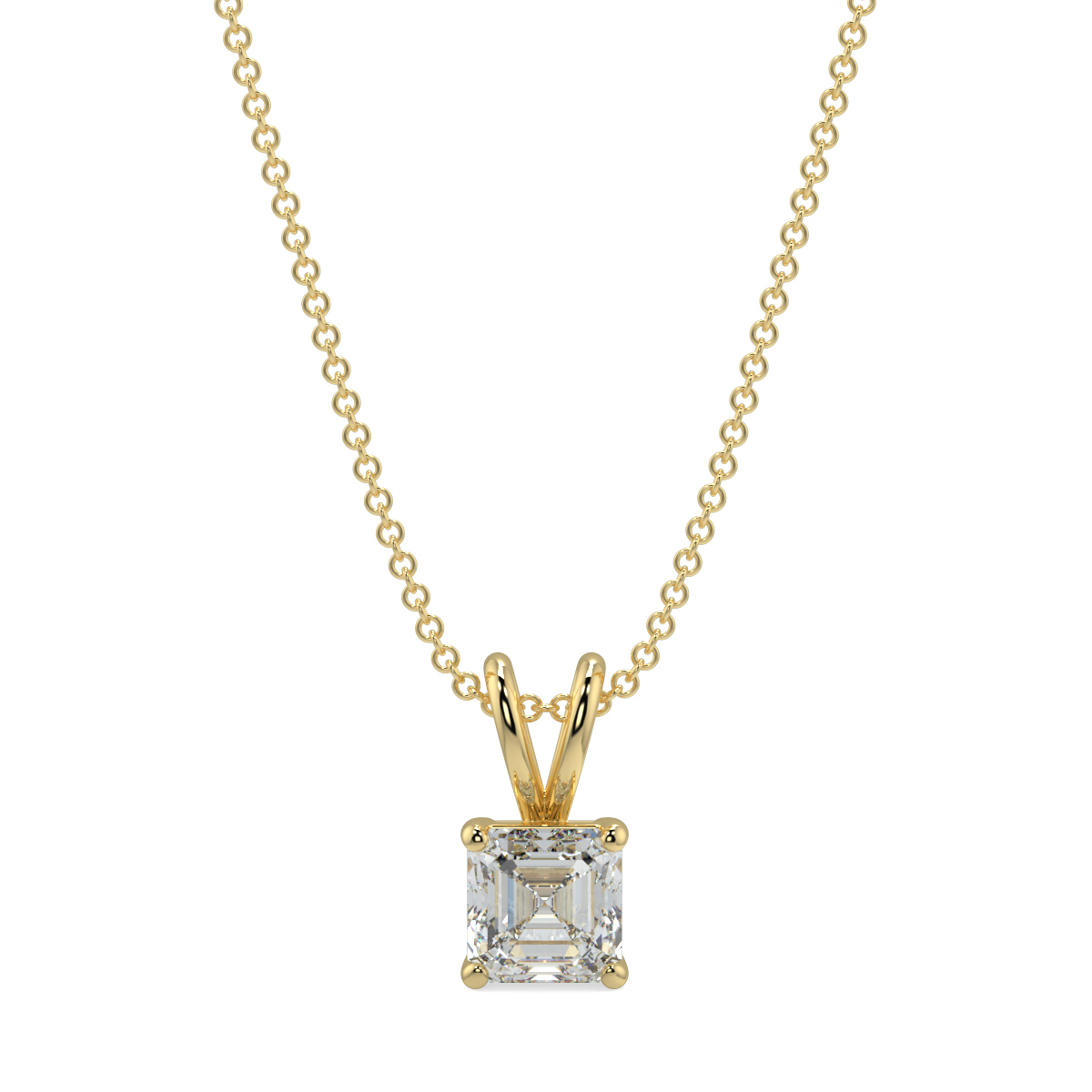 Solitaire Diamond Pendant