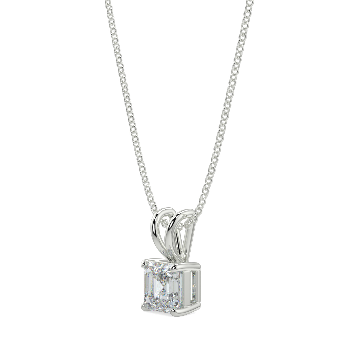 Solitaire Diamond Pendant