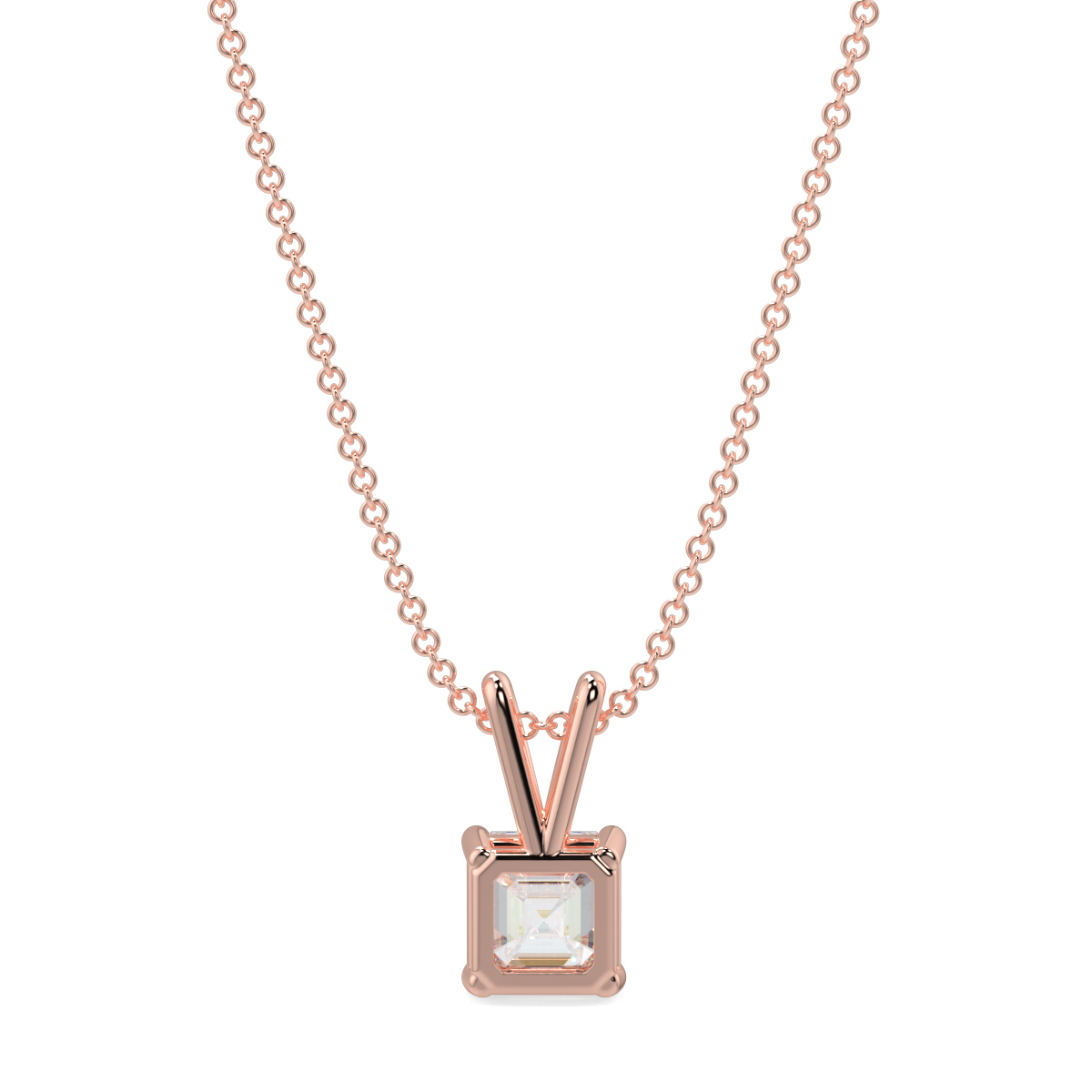 Solitaire Diamond Pendant