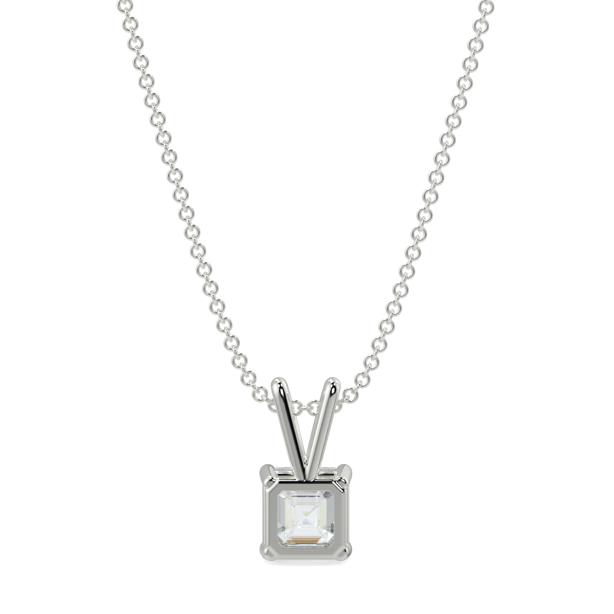 Solitaire Diamond Pendant