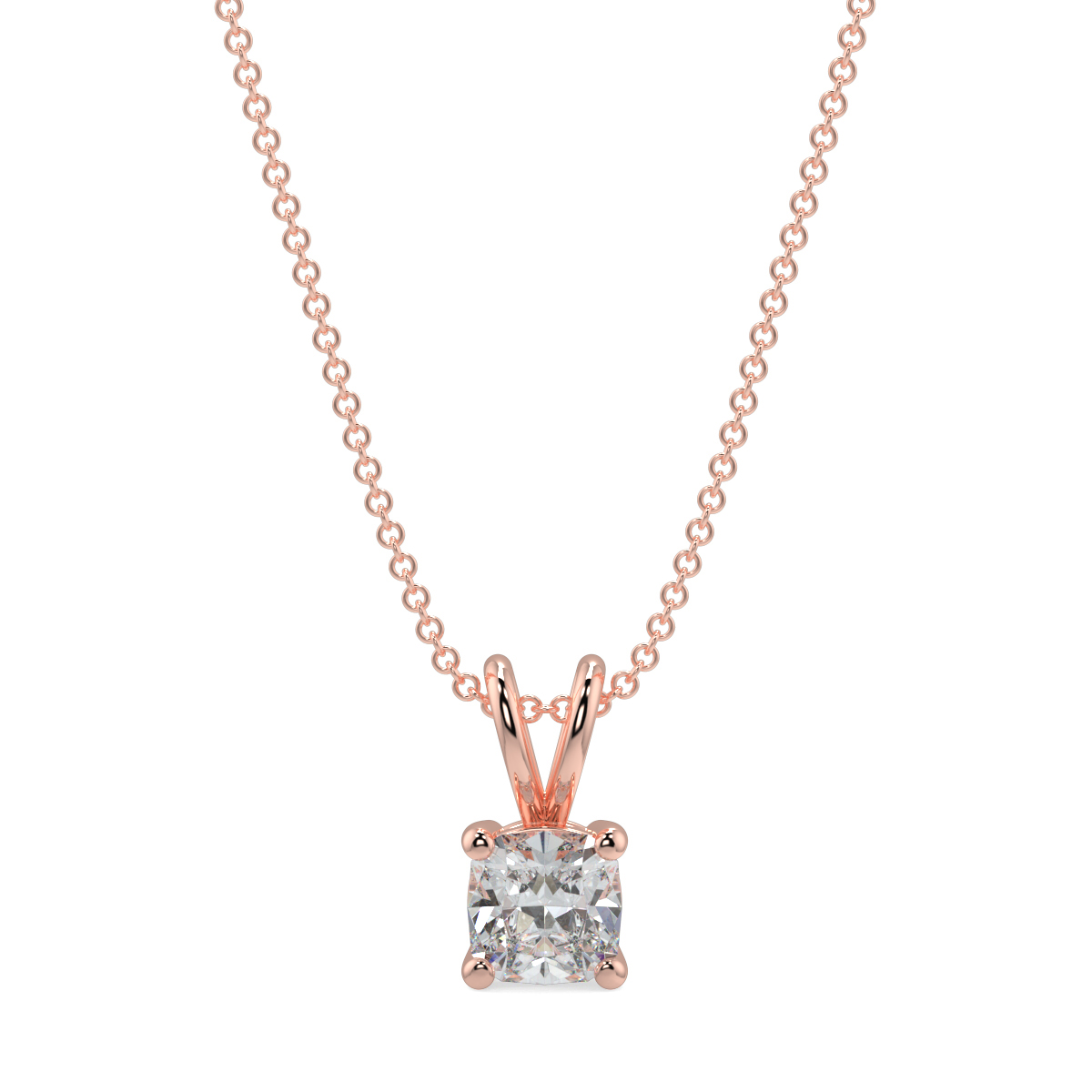 Solitaire Diamond Pendant