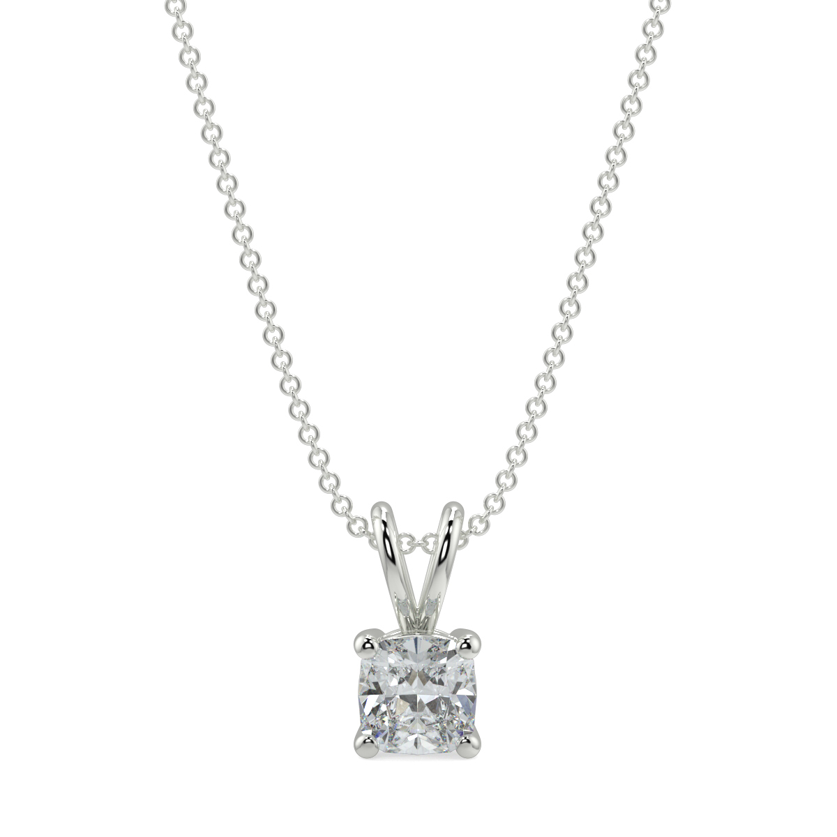 Solitaire Diamond Pendant