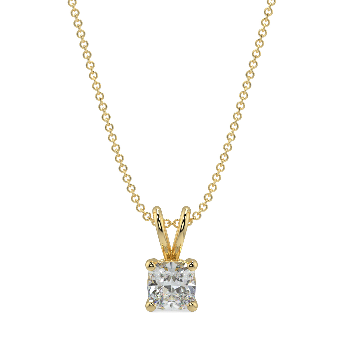 Solitaire Diamond Pendant