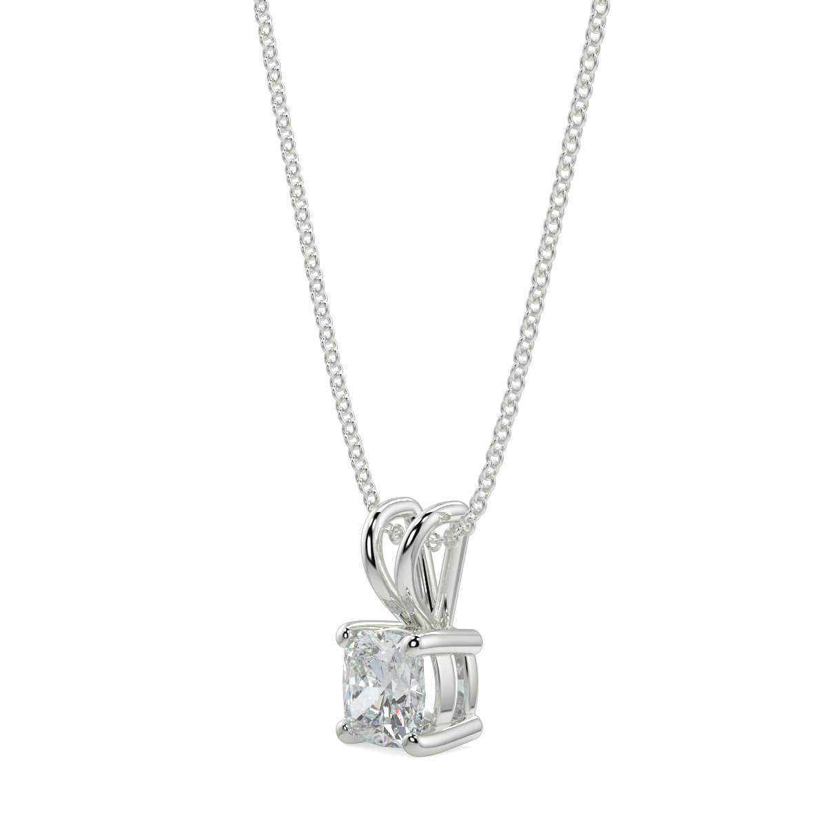 Solitaire Diamond Pendant