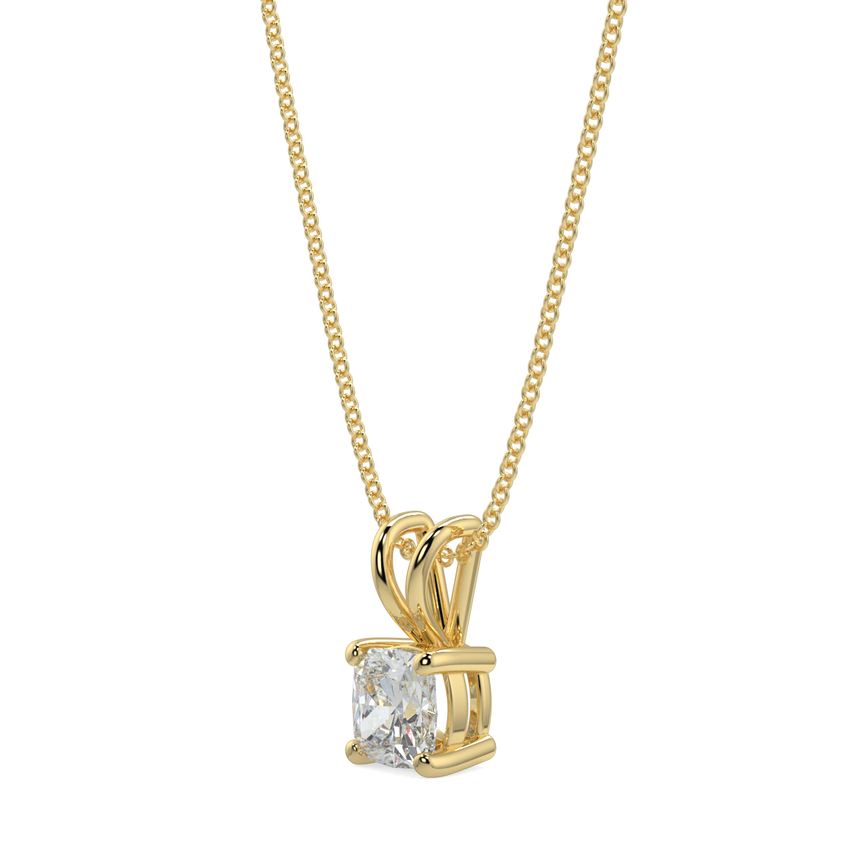 Solitaire Diamond Pendant