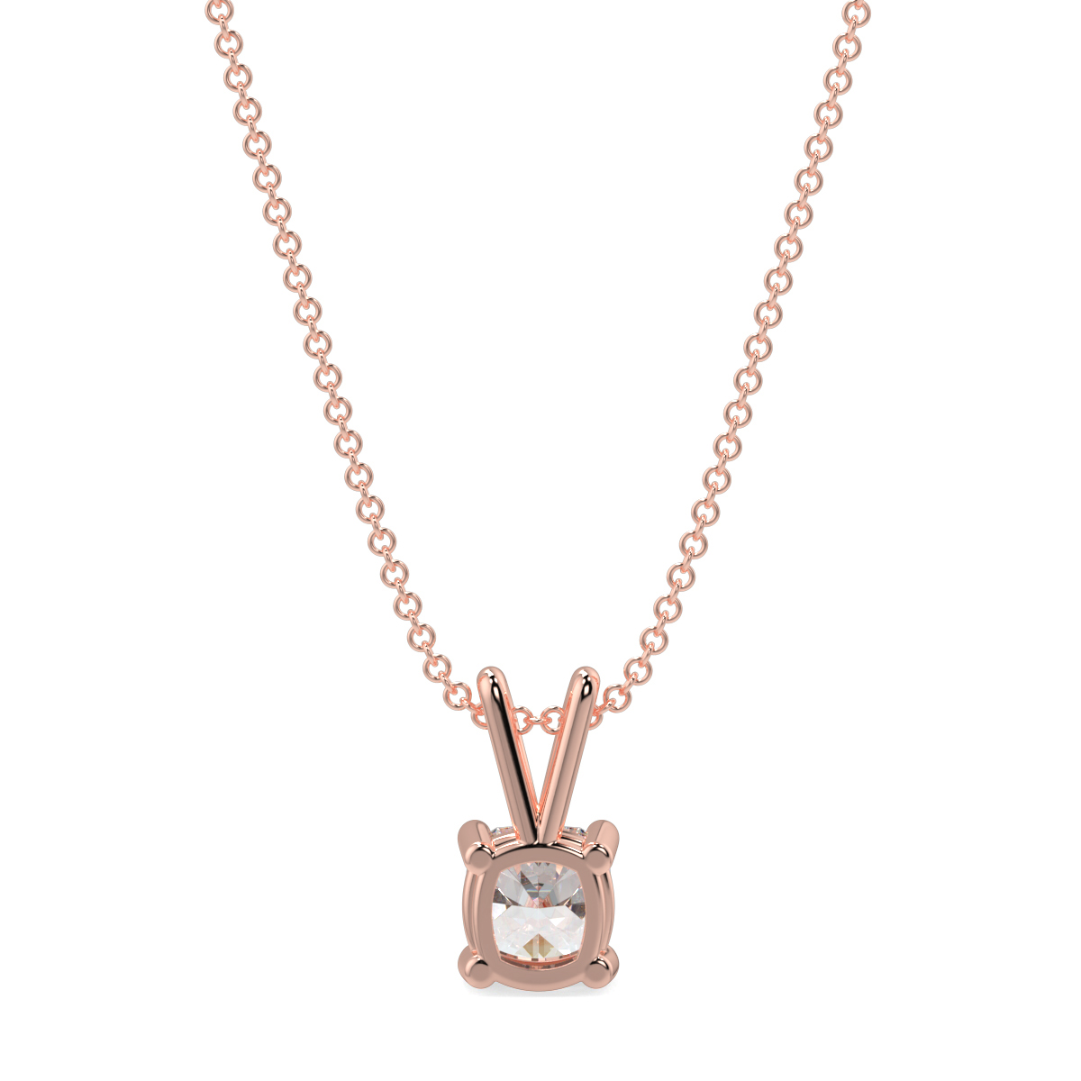 Solitaire Diamond Pendant