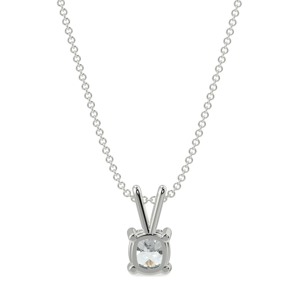 Solitaire Diamond Pendant