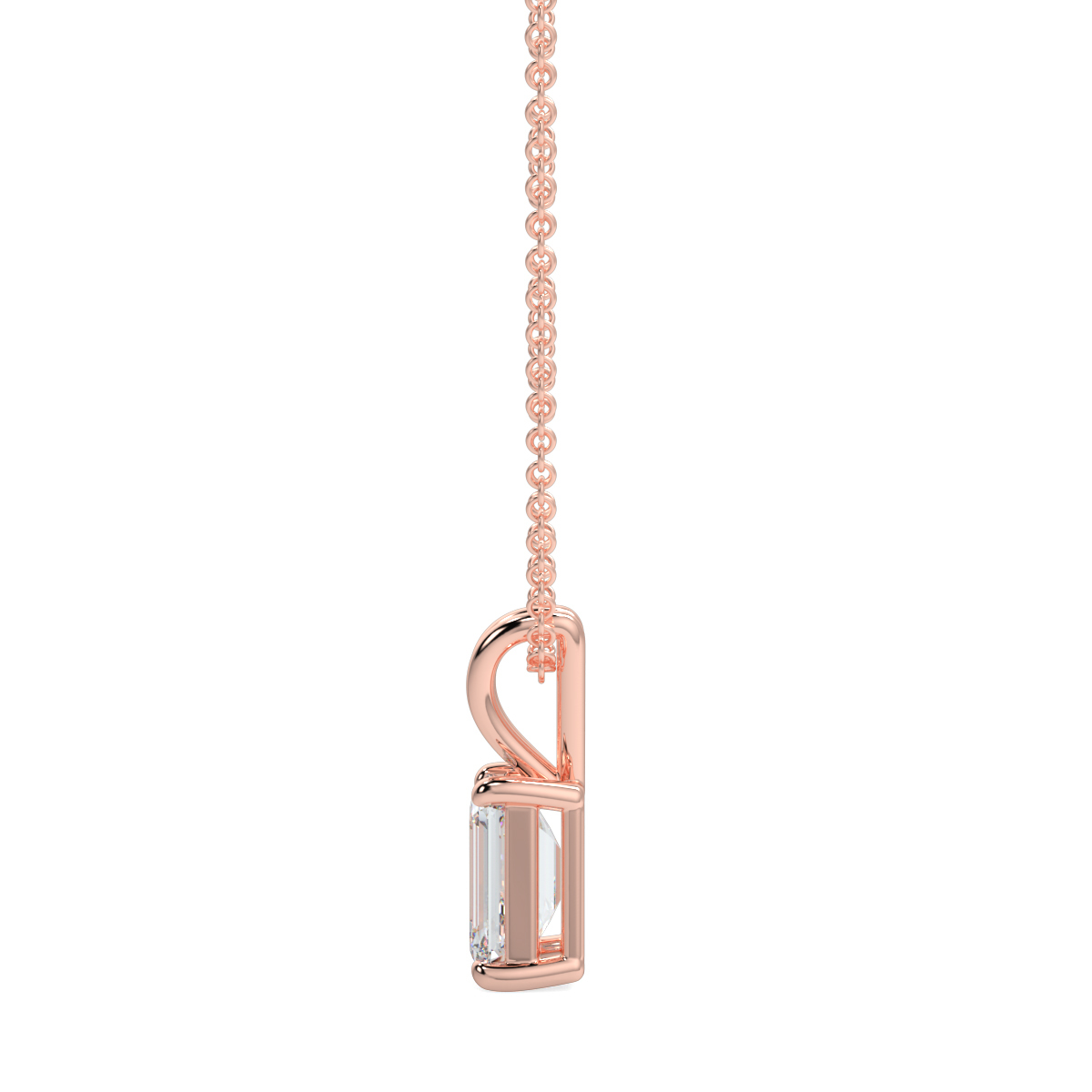 Solitaire Diamond Pendant