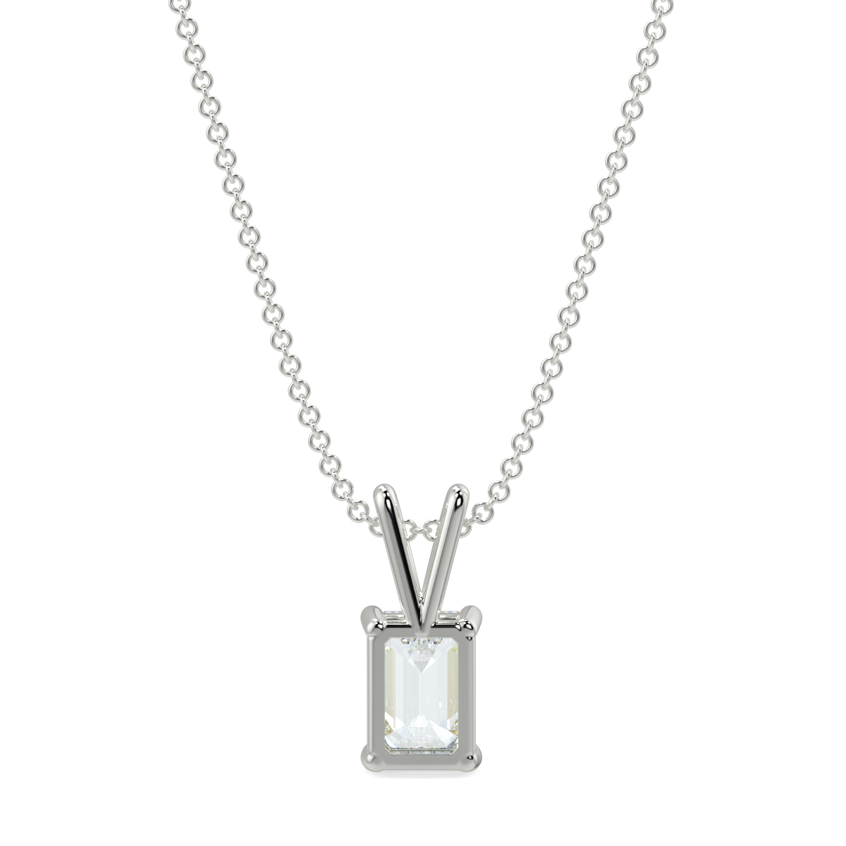 Solitaire Diamond Pendant
