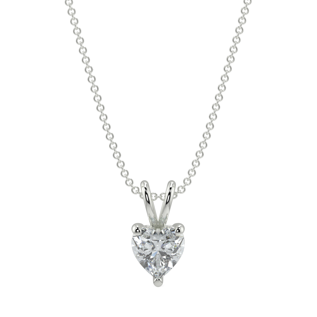 Solitaire Diamond Pendant