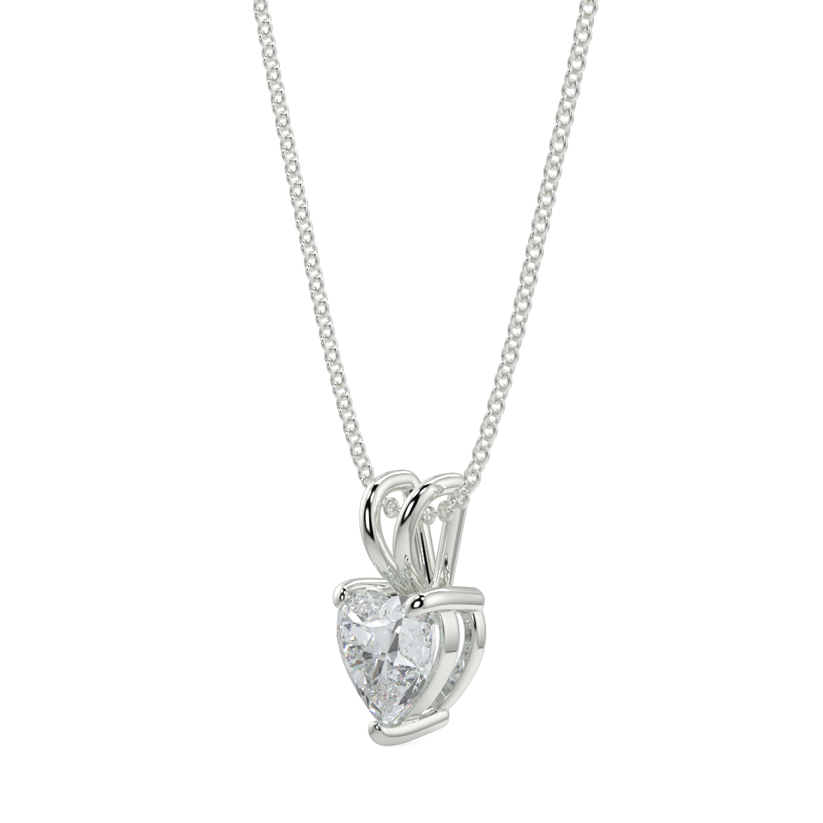 Solitaire Diamond Pendant