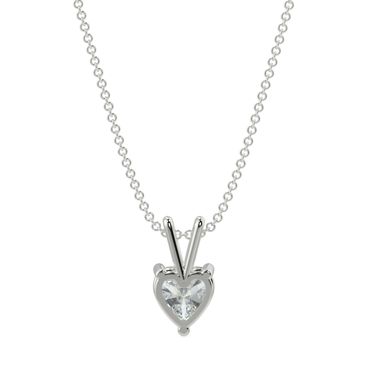 Solitaire Diamond Pendant